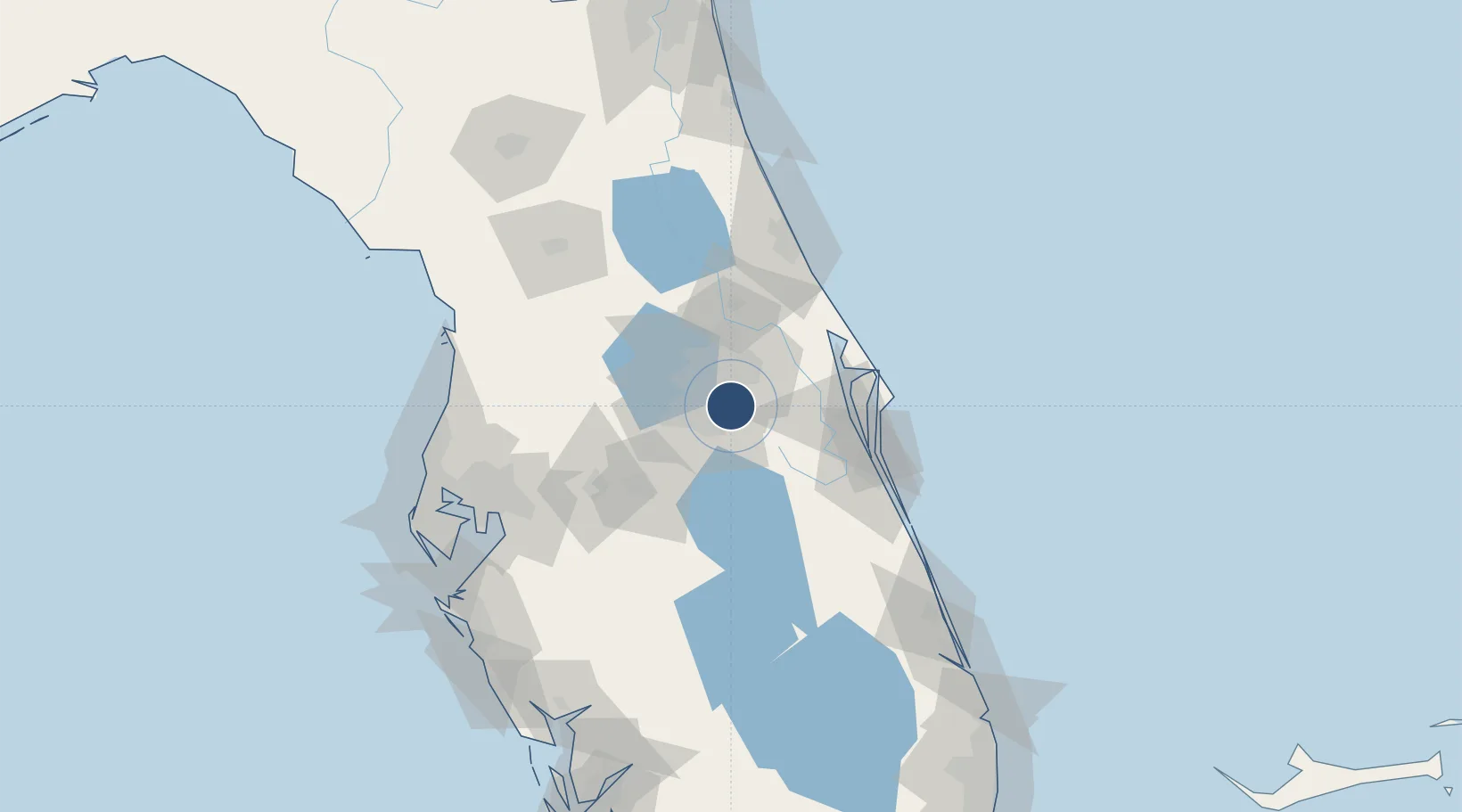 Location of KMCO