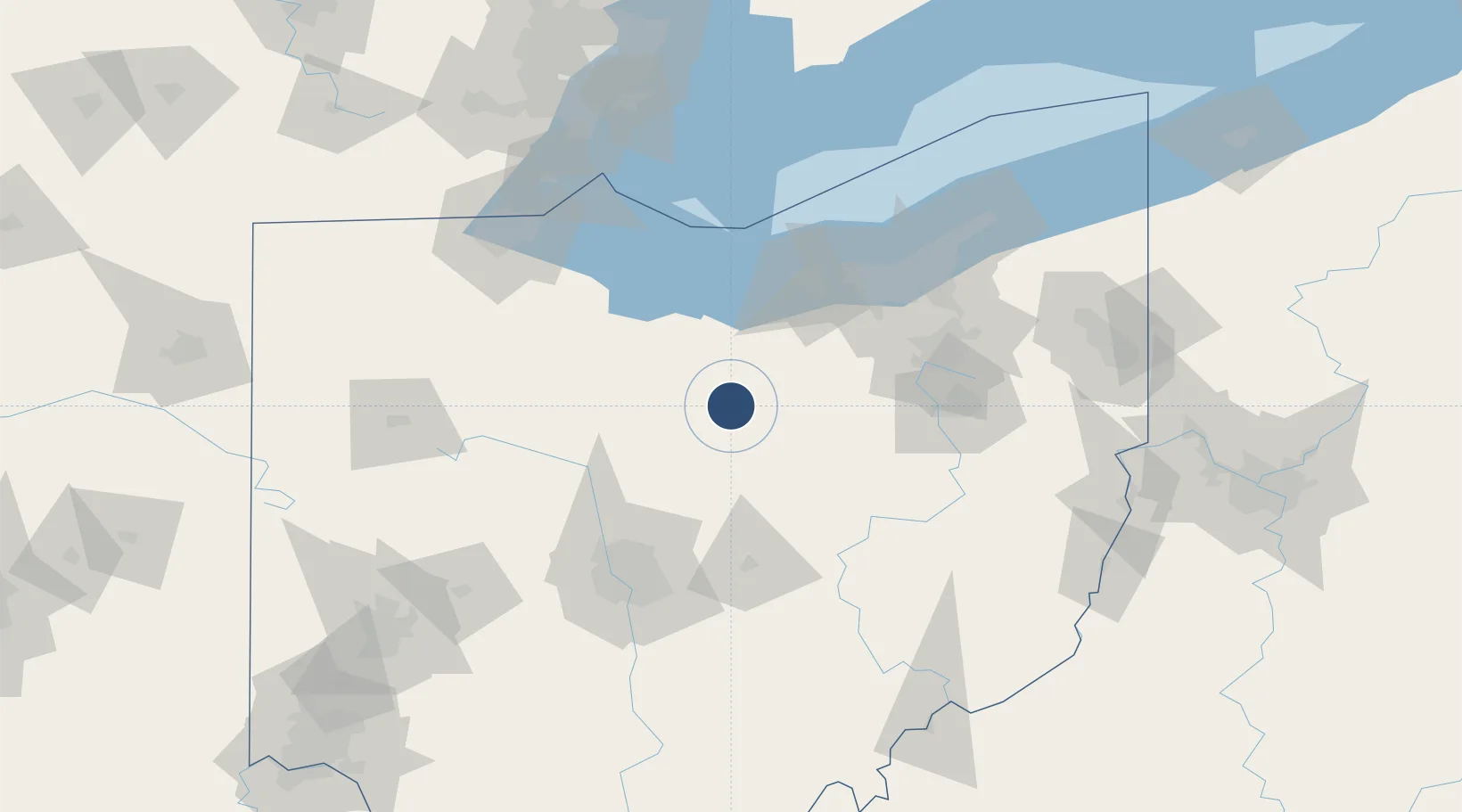 Location of KMFD