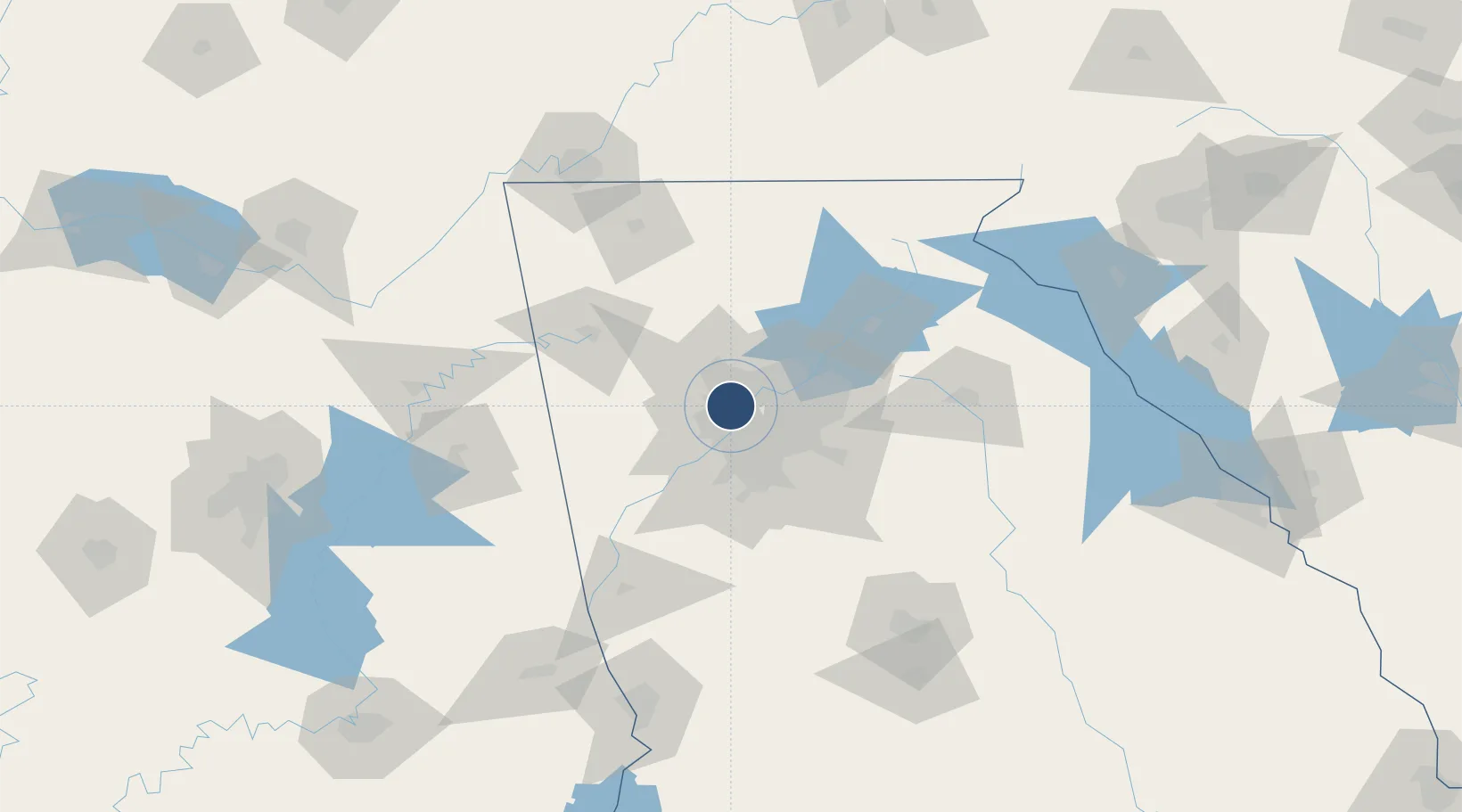 Location of KMGE