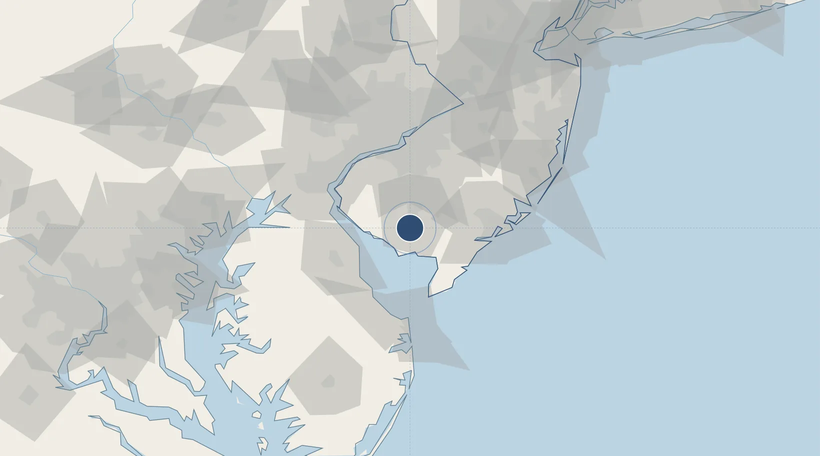 Location of KMIV