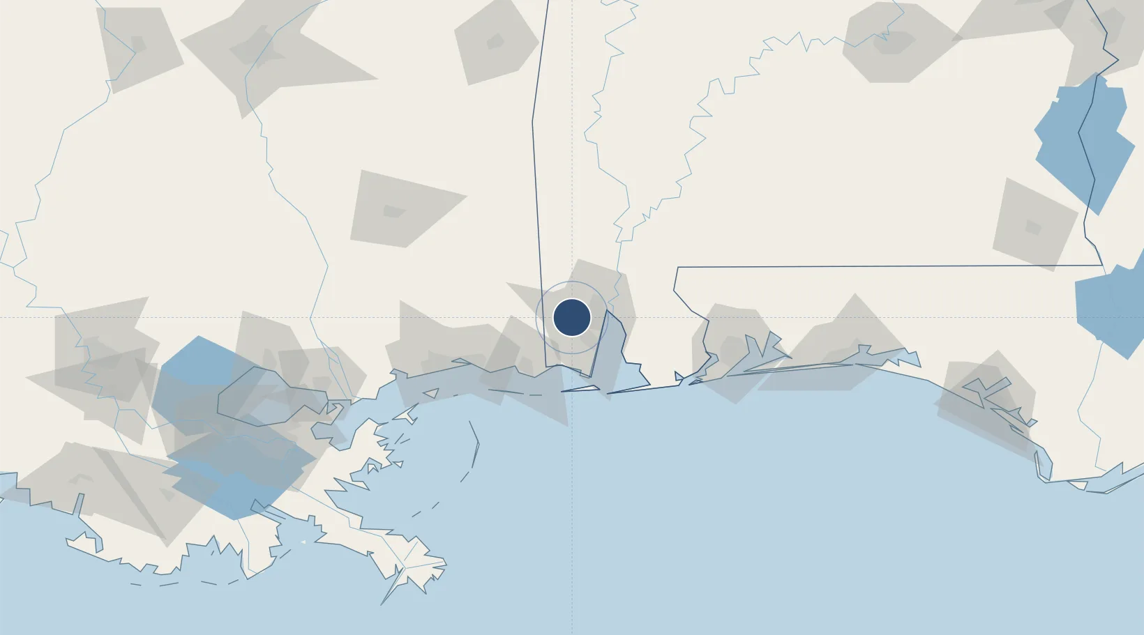 Location of KMOB