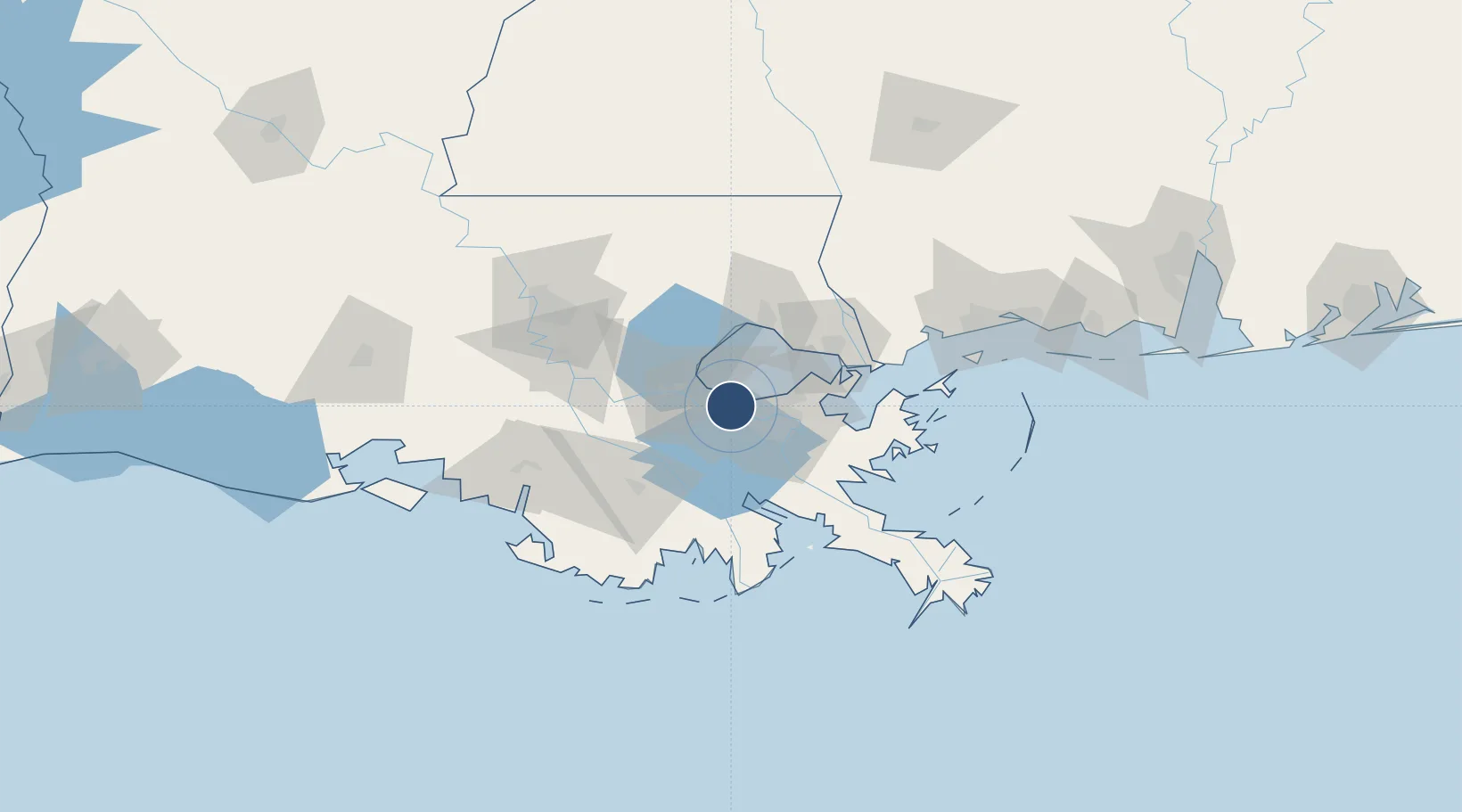 Location of KMSY
