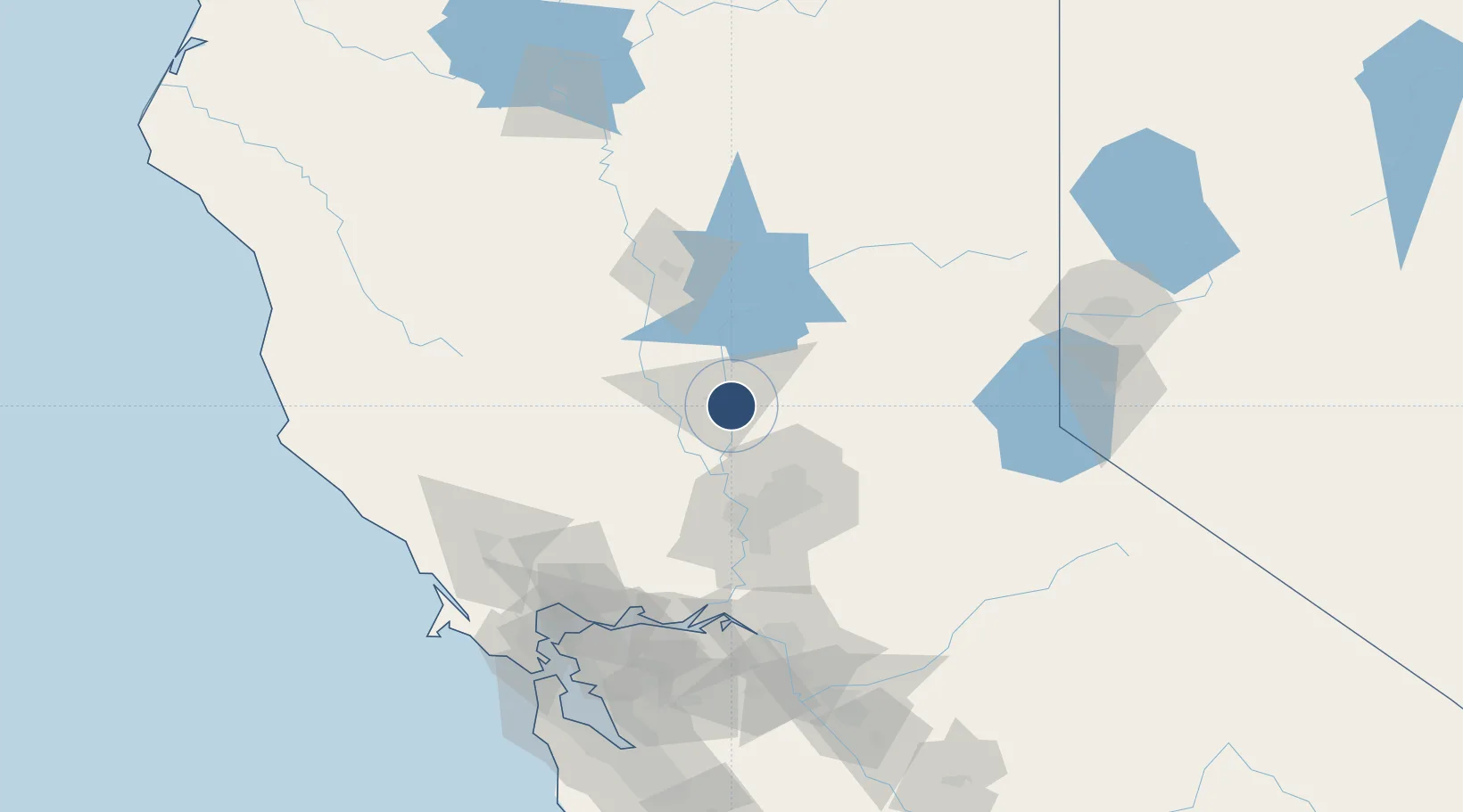 Location of KMYV
