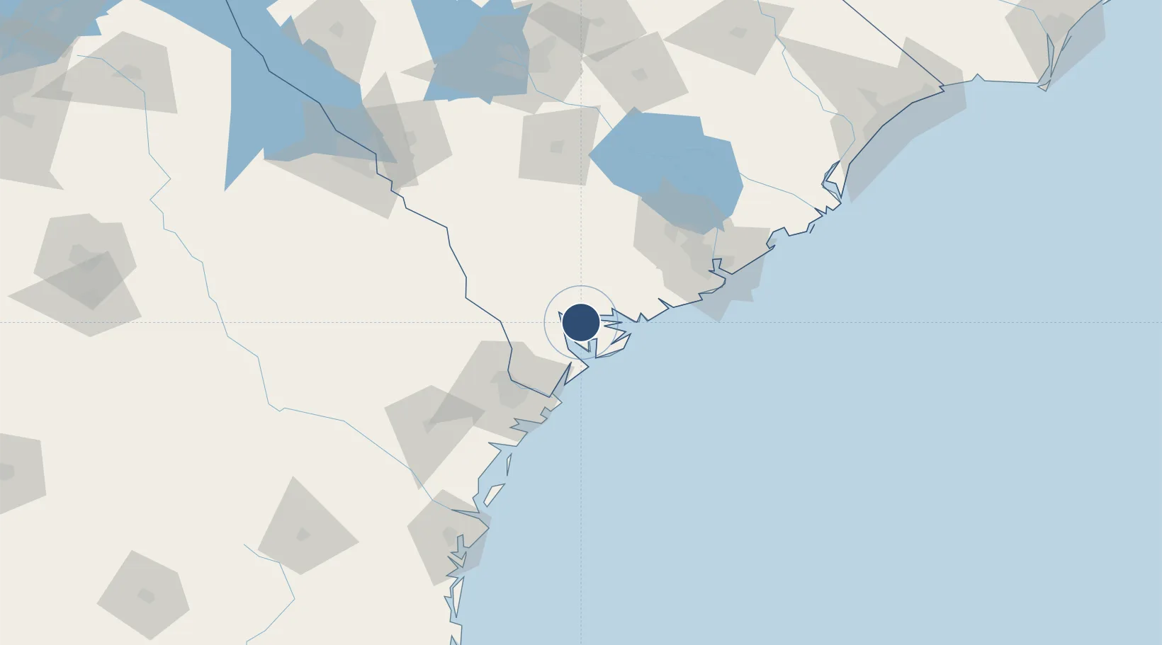 Location of KNBC
