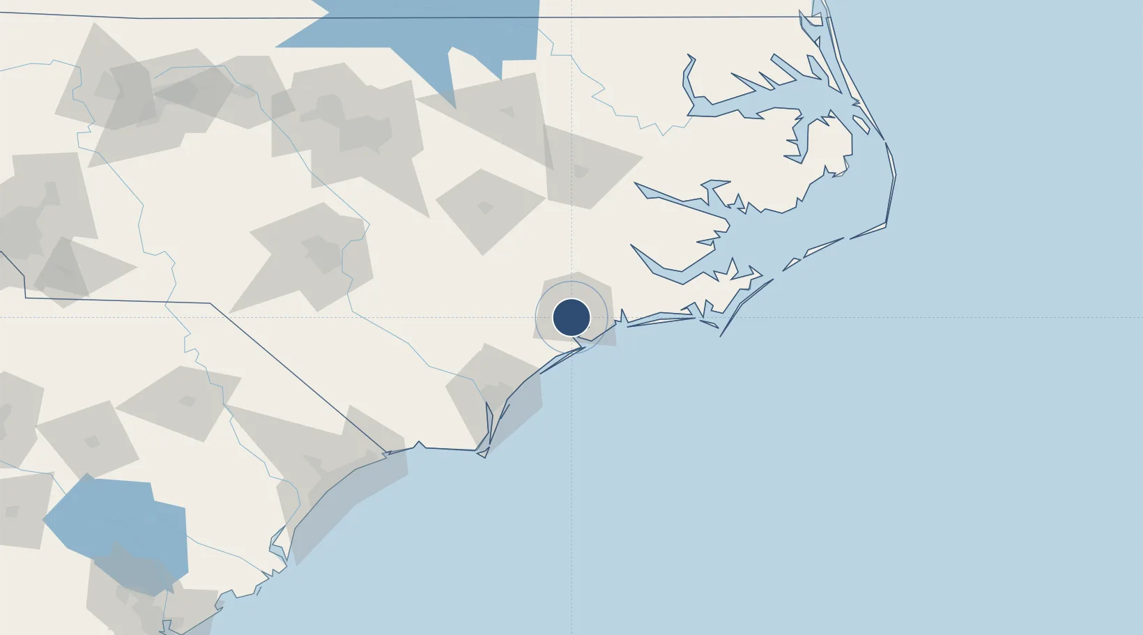 Location of KNCA