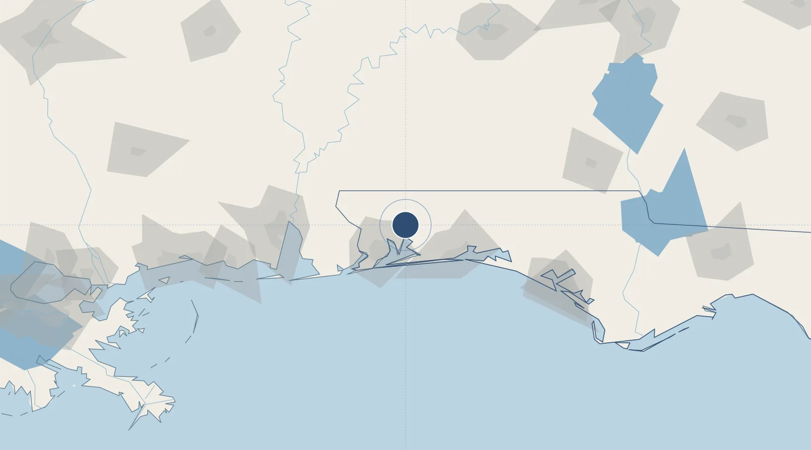 Location of KNDZ