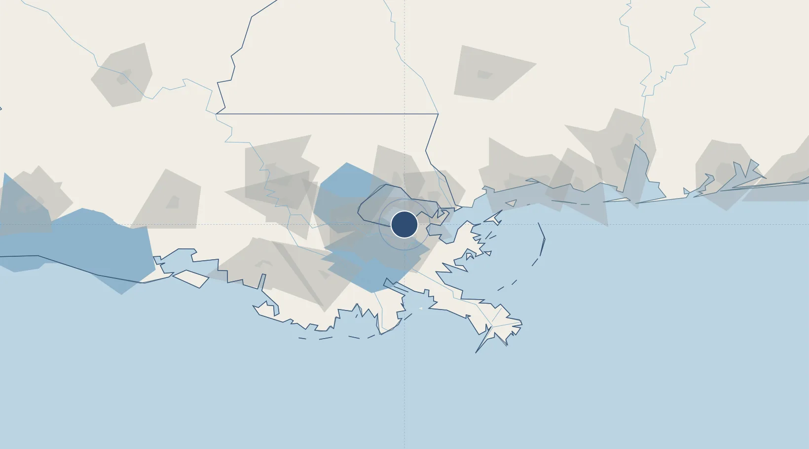 Location of KNEW