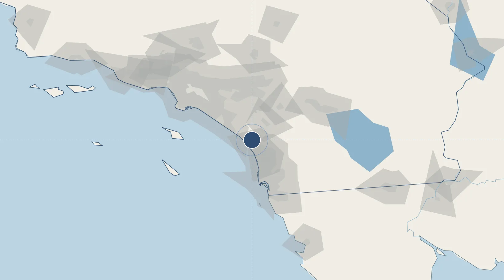 Location of KNFG
