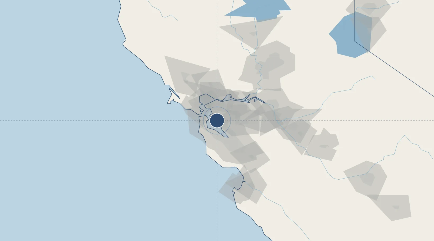 Location of KOAK