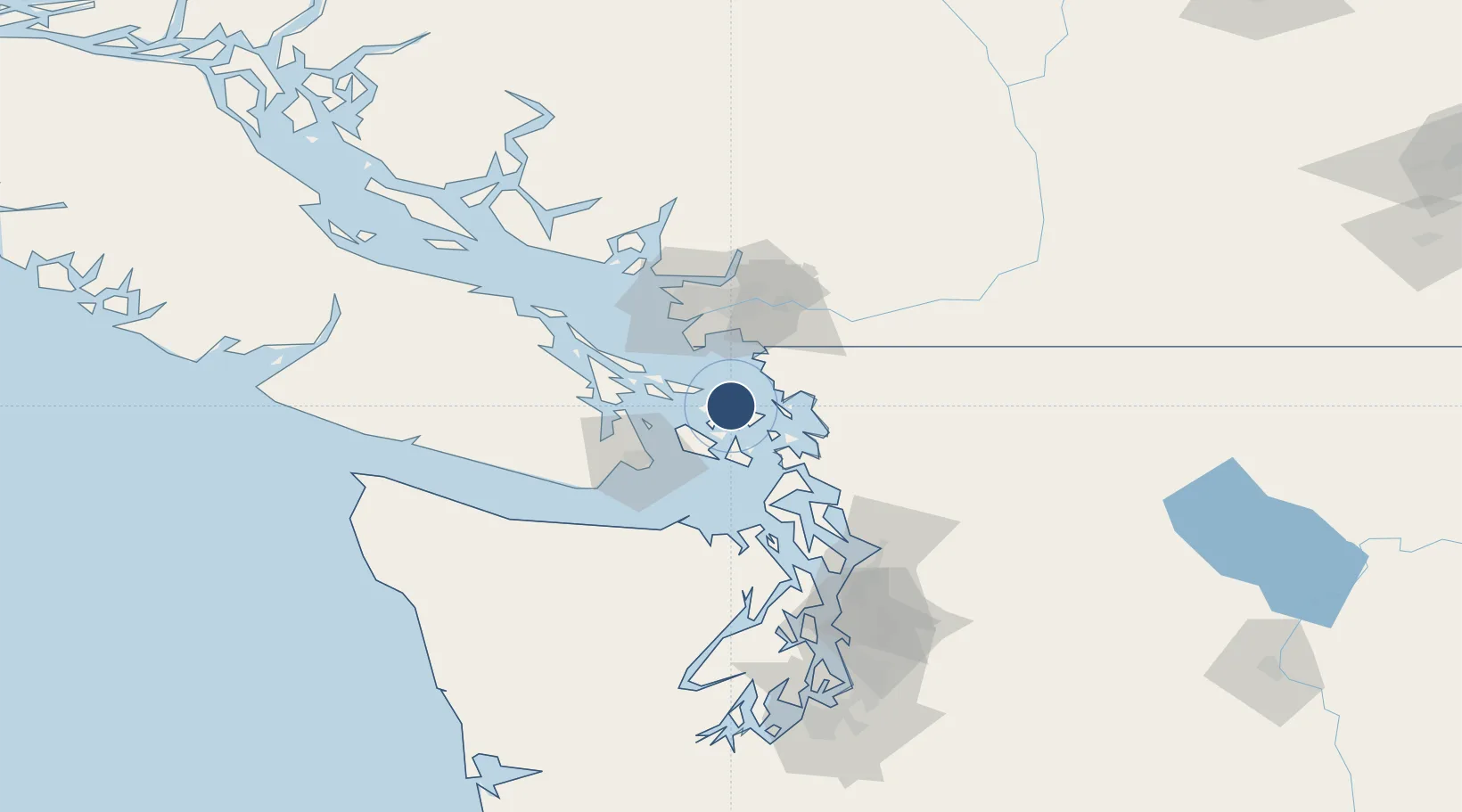 Location of KORS