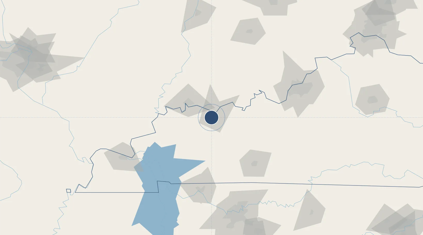 Location of KOWB