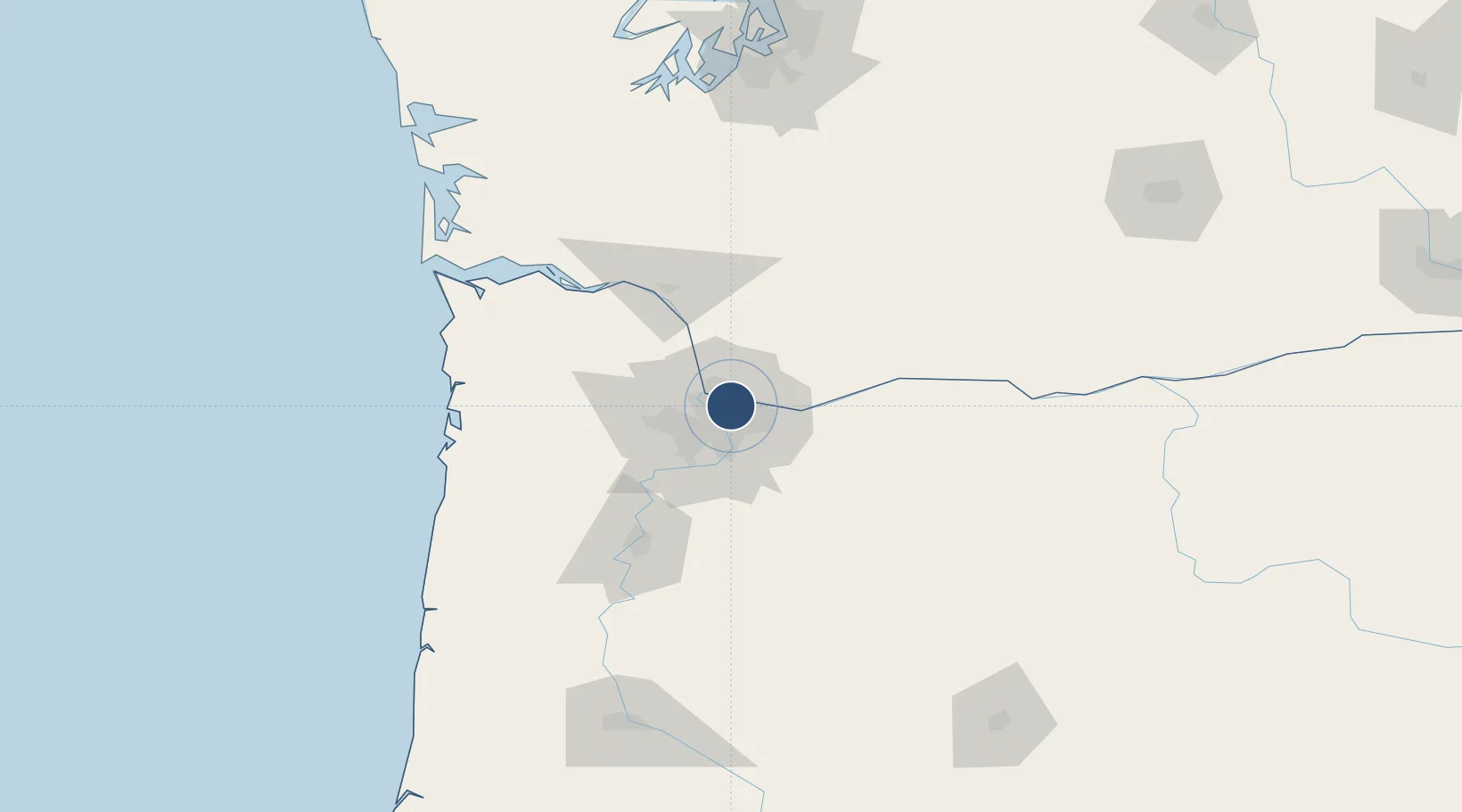 Location of KPDX