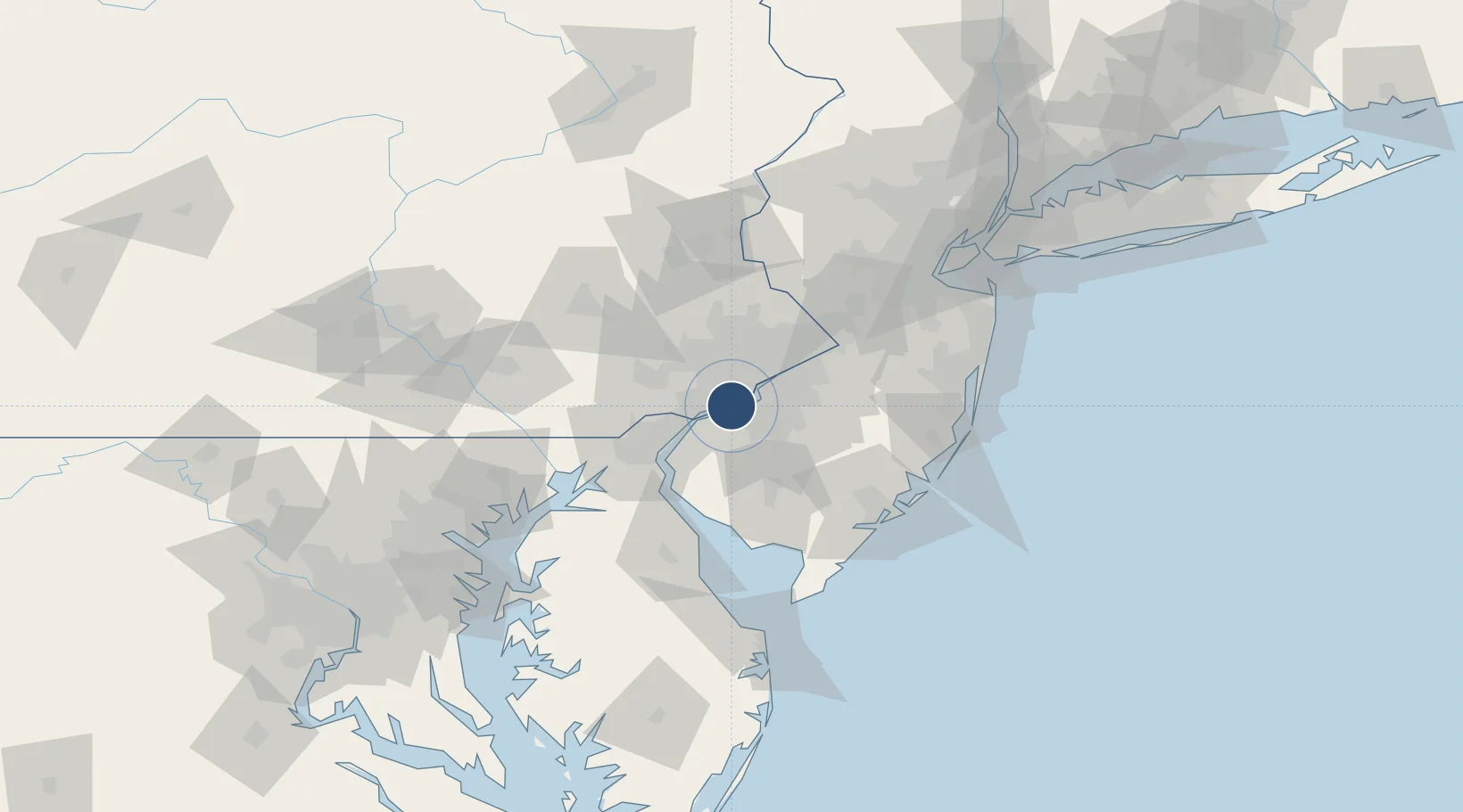 Location of KPHL