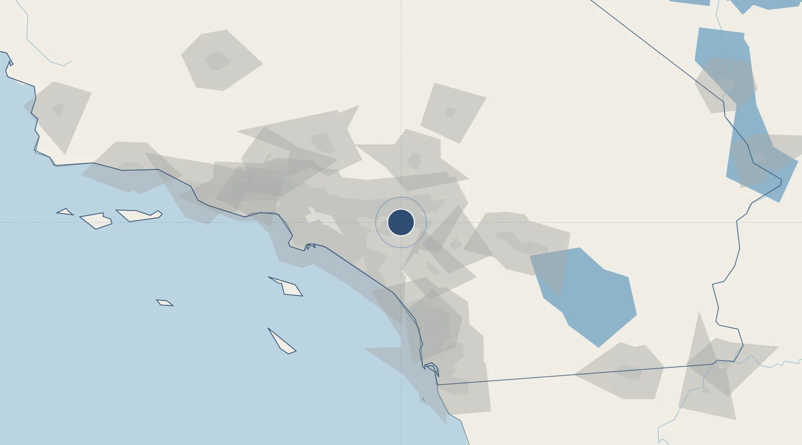 Location of KRAL