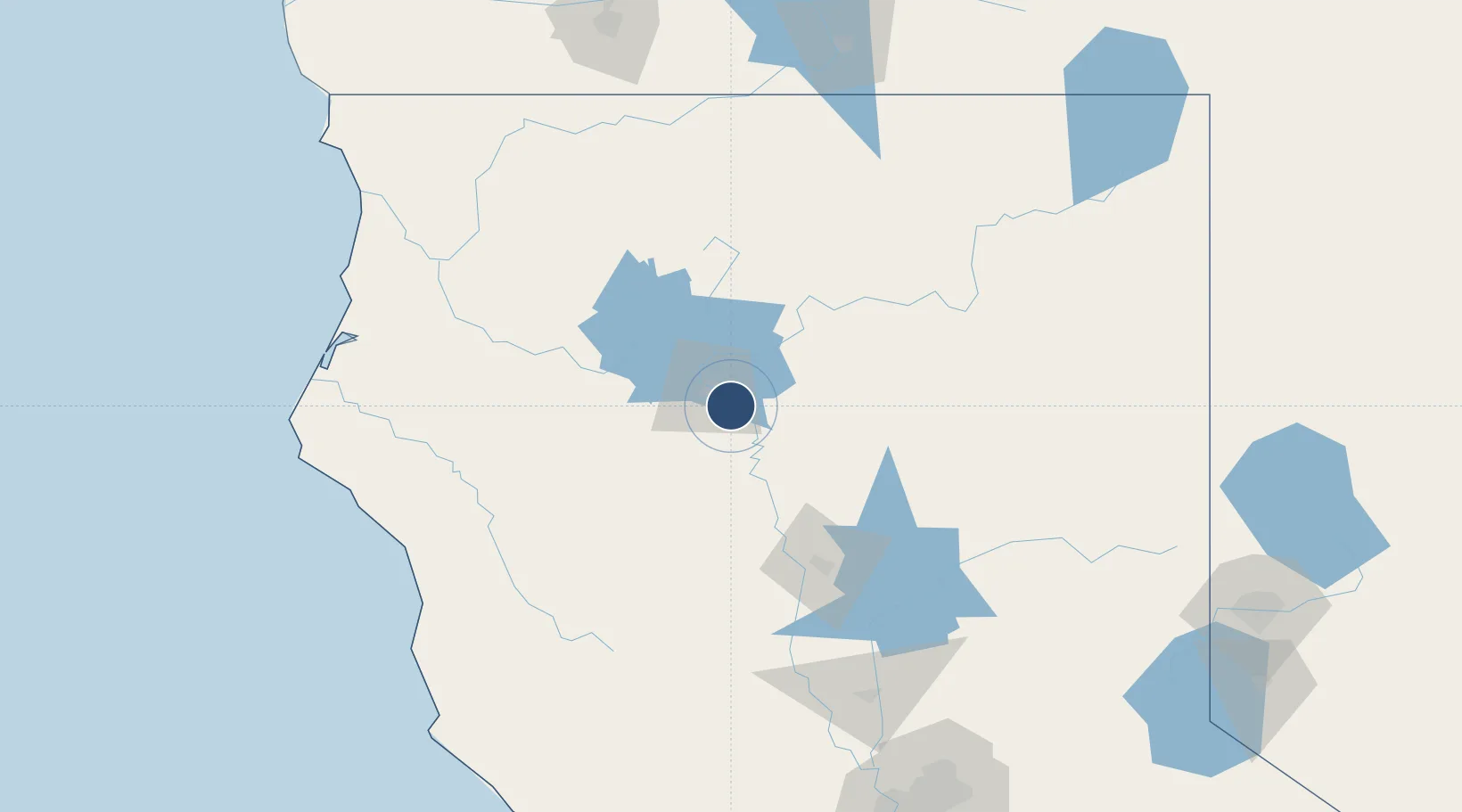 Location of KRDD