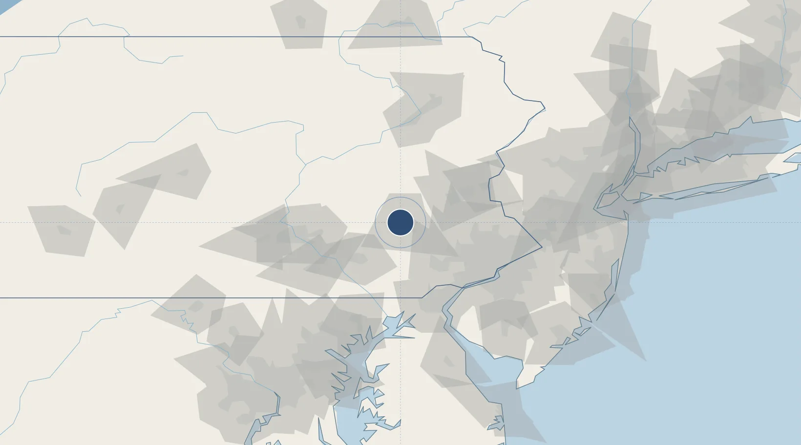 Location of KRDG