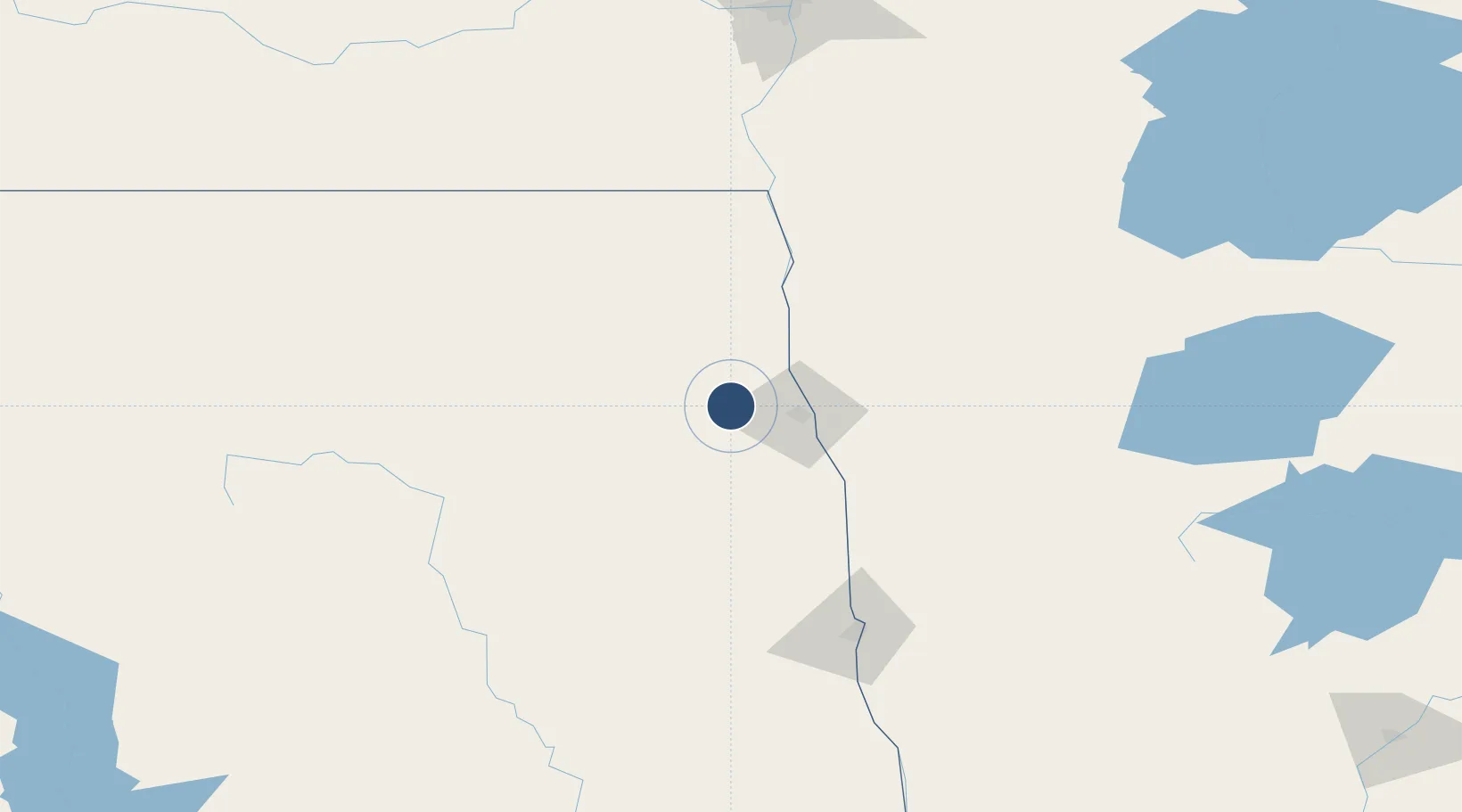 Location of KRDR