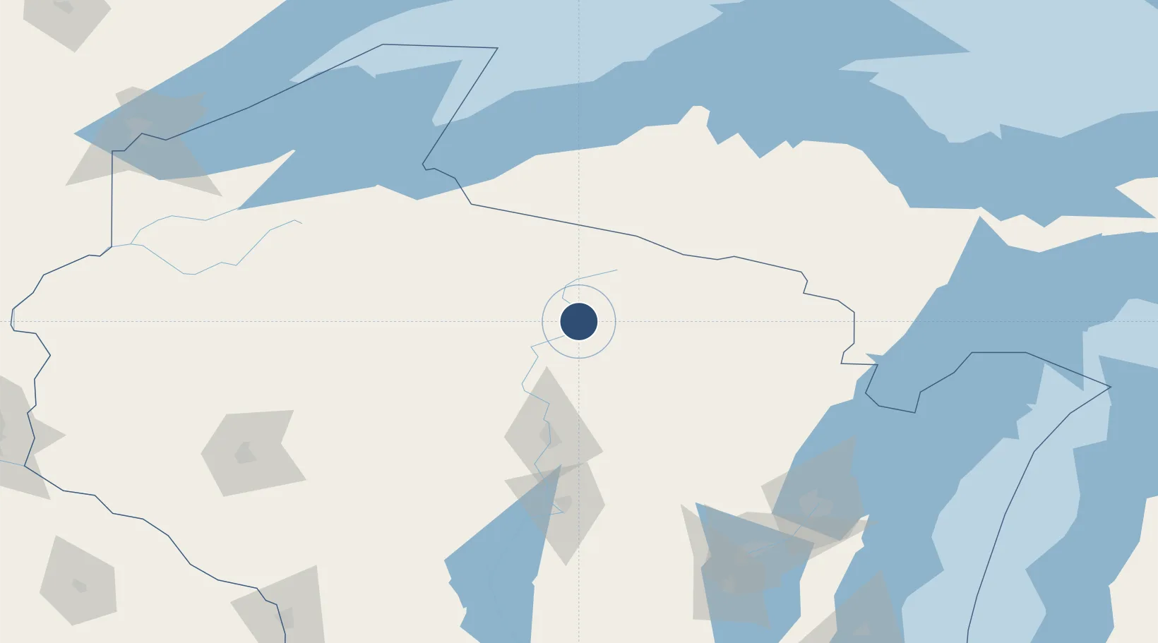 Location of KRHI