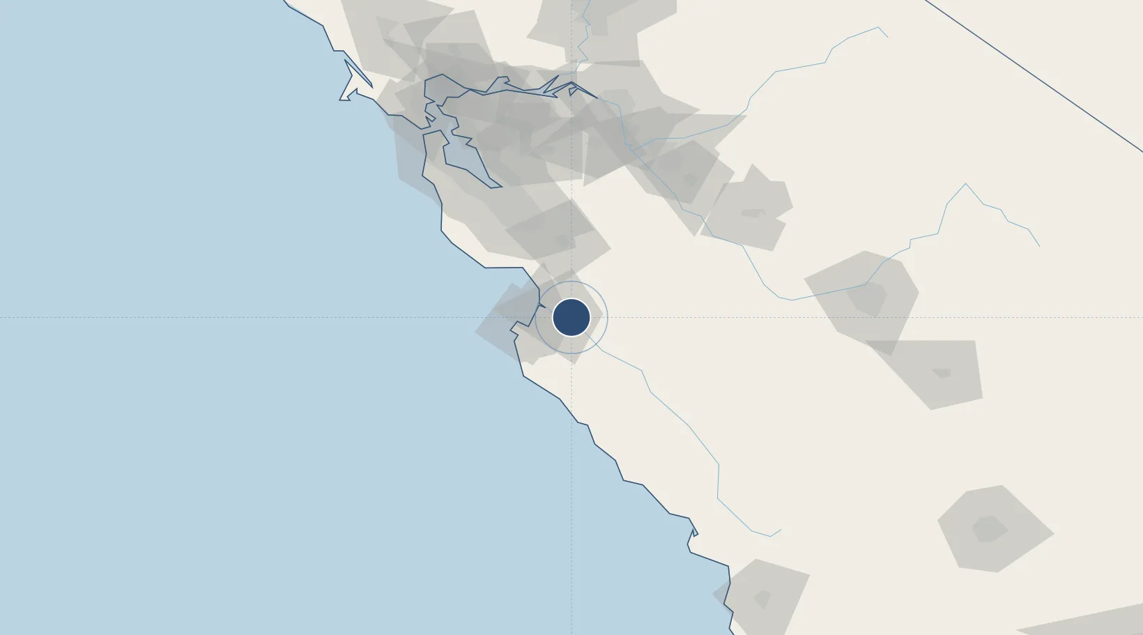 Location of KSNS