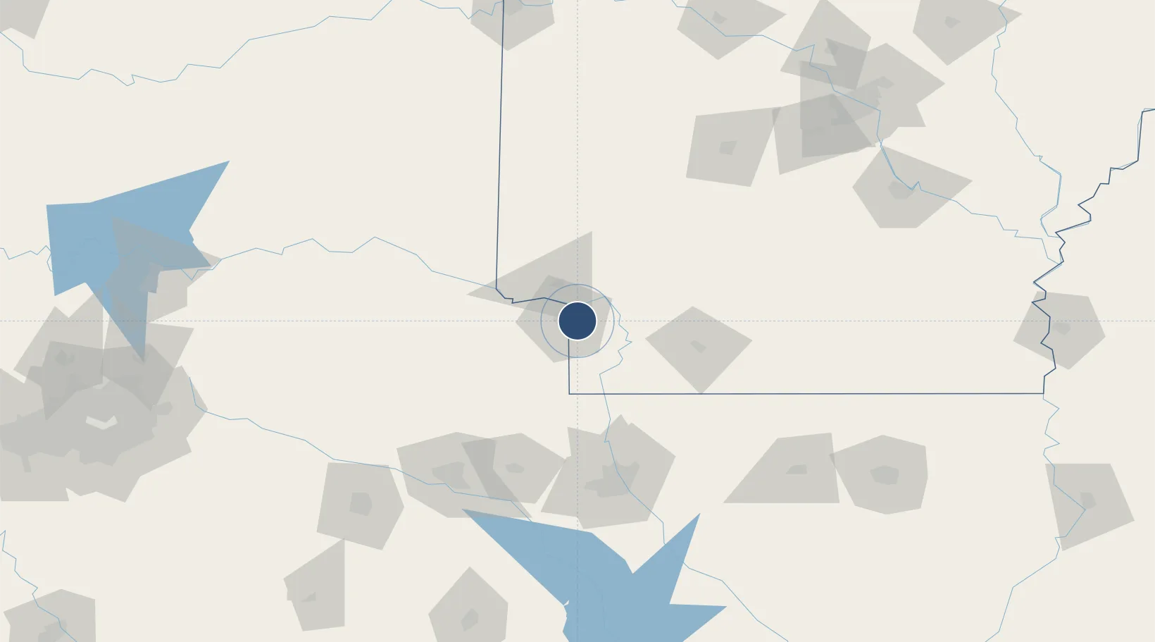 Location of KTXK