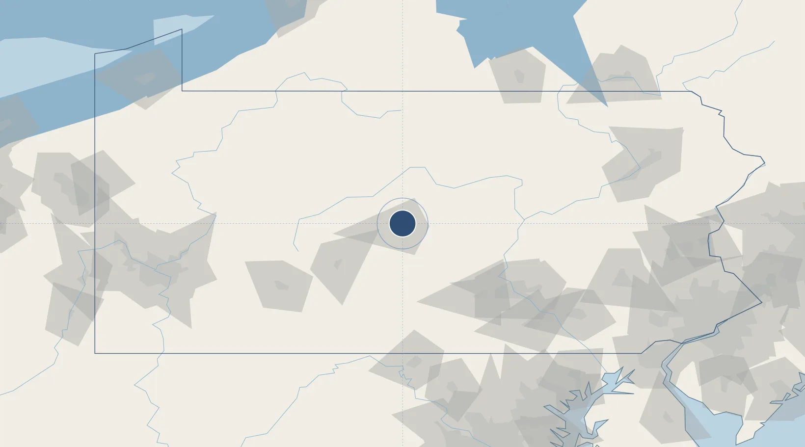 Location of KUNV