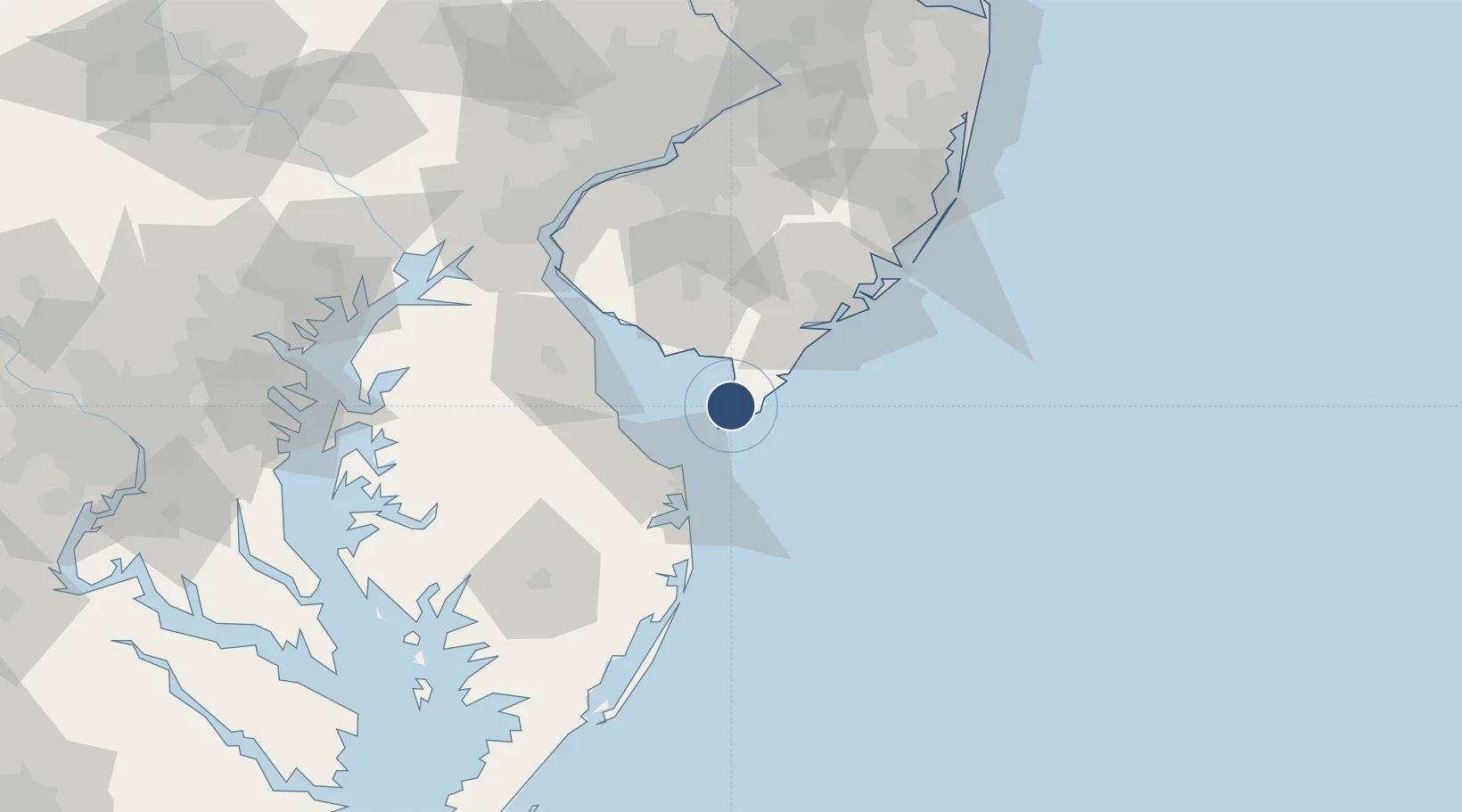Location of KWWD
