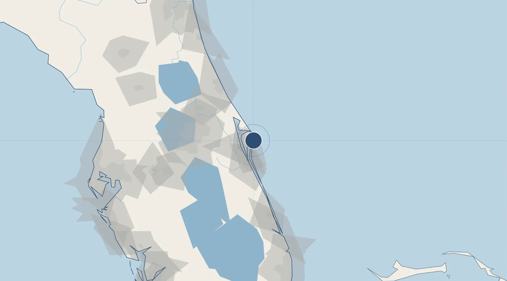 Location of KXMR