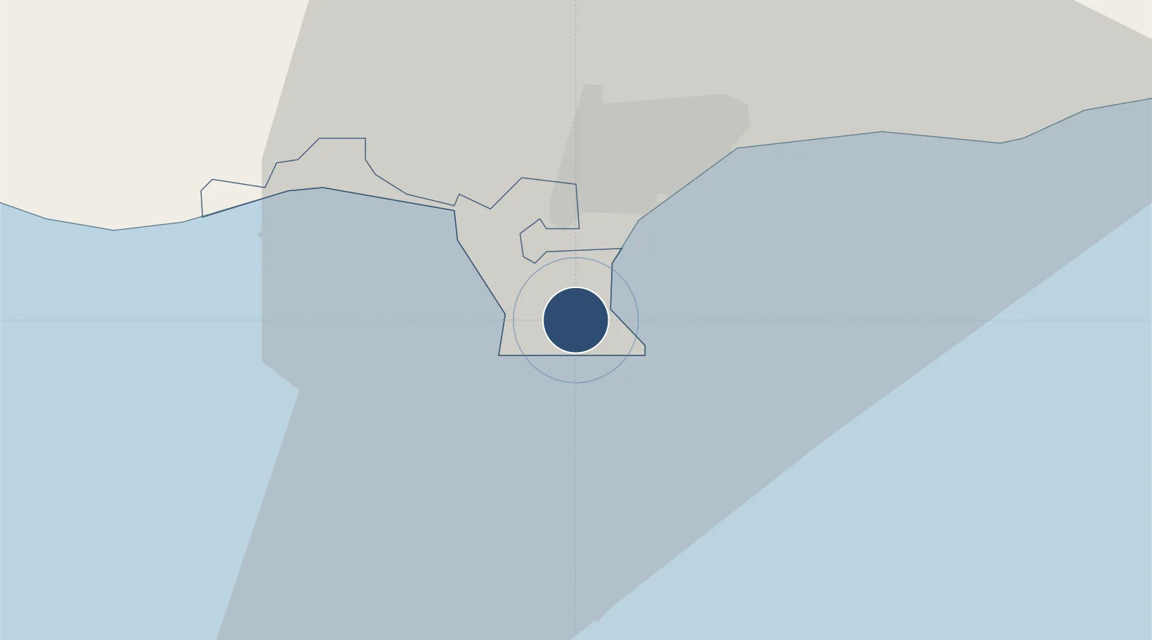Location of LCRA