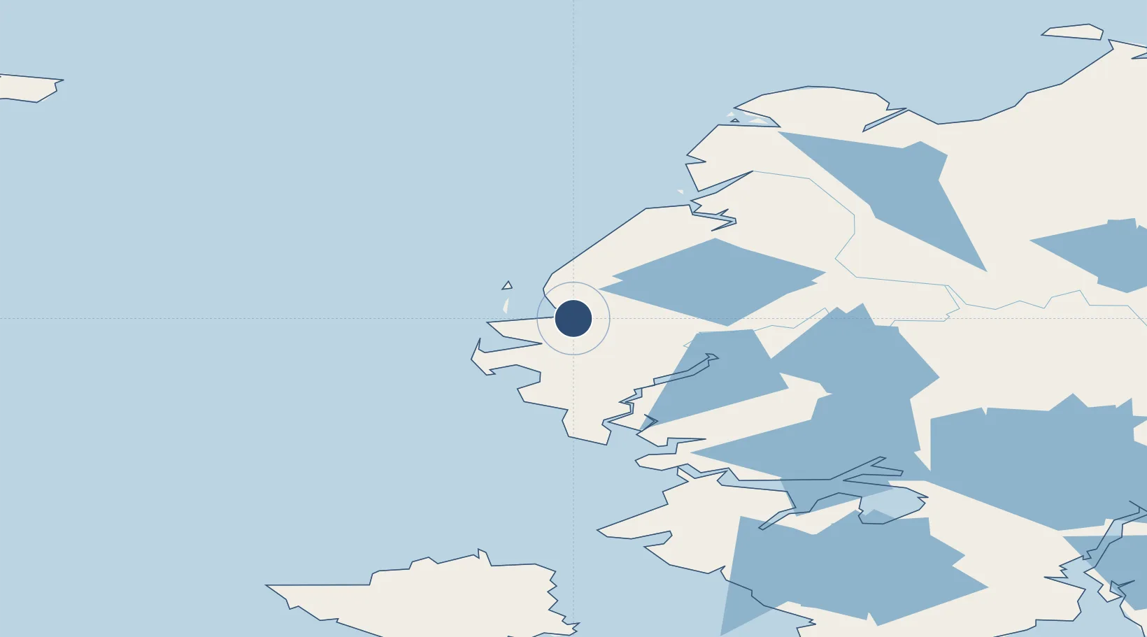 Location of PACM