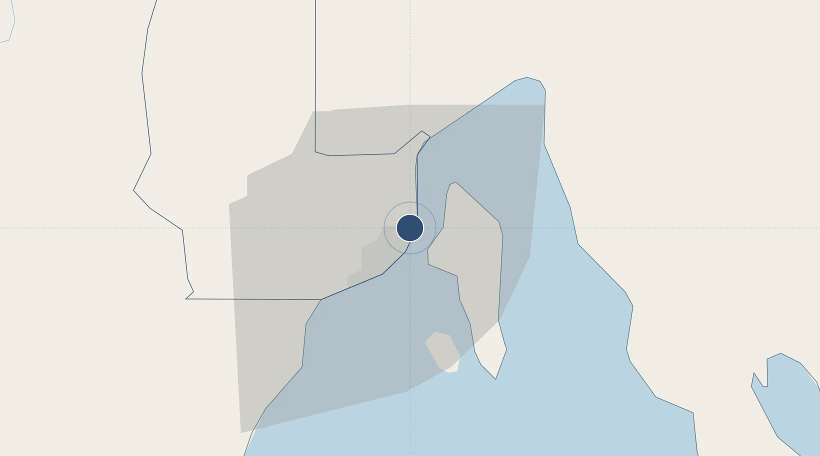 Location of RPMD