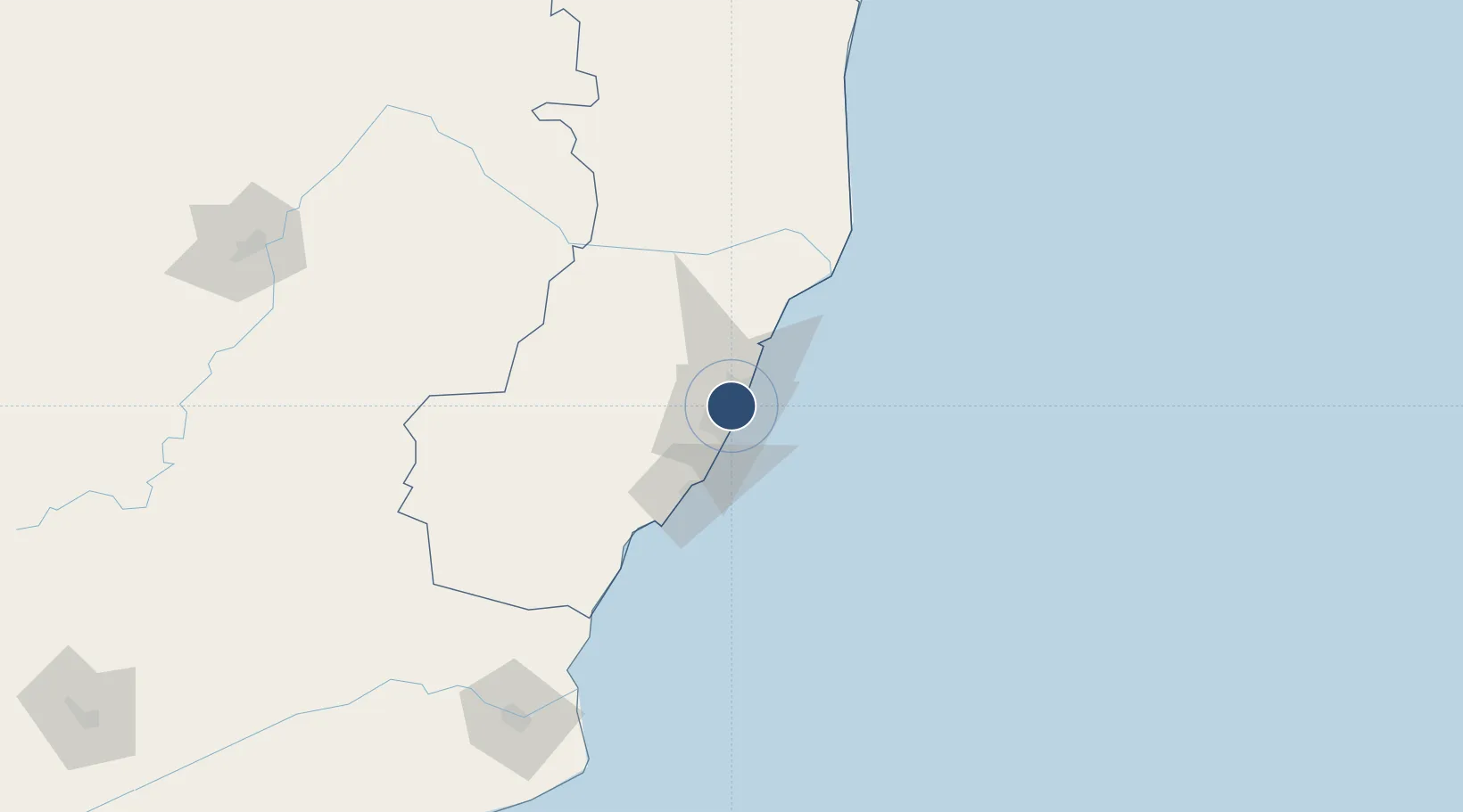 Location of SBVT