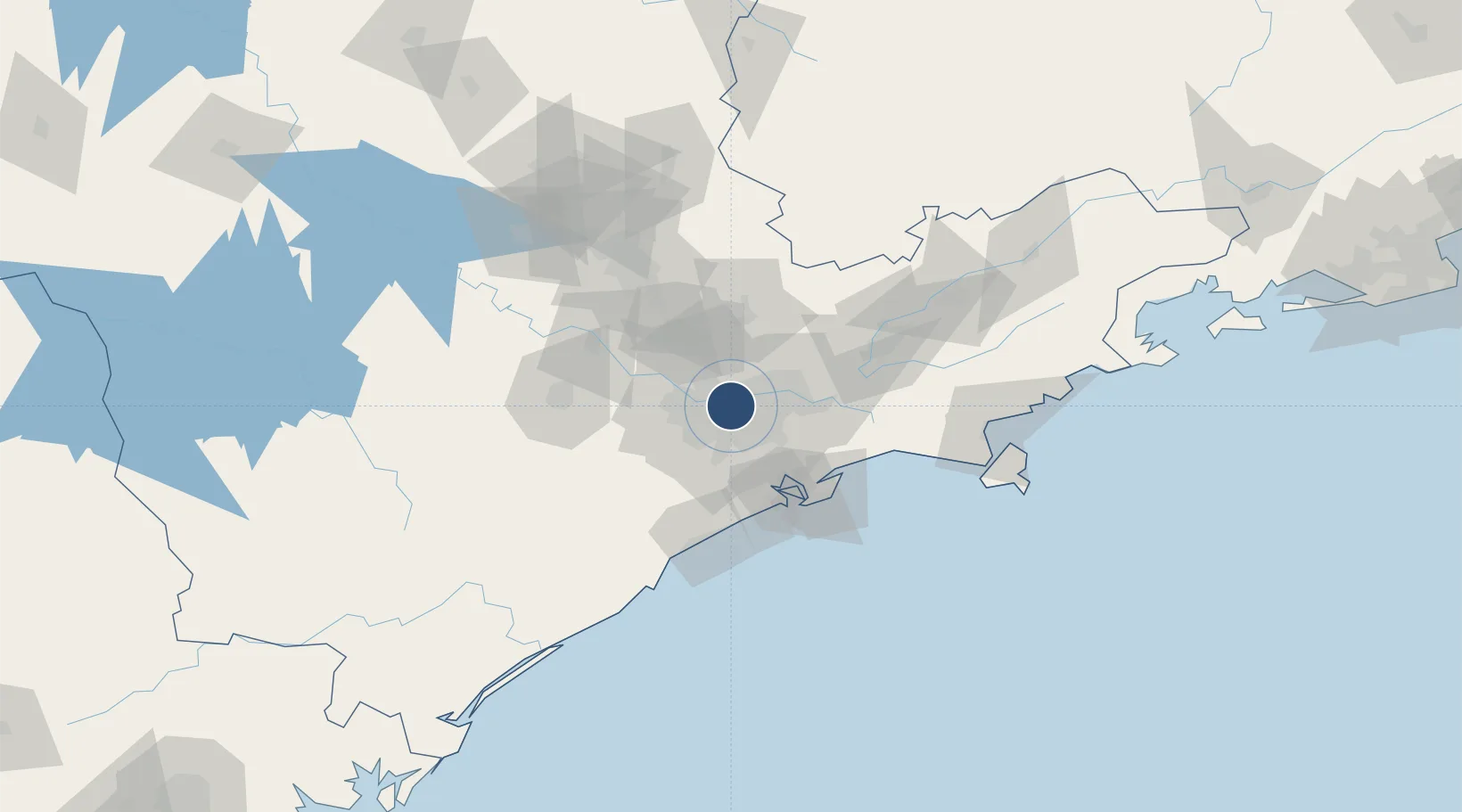 Location of SDBW