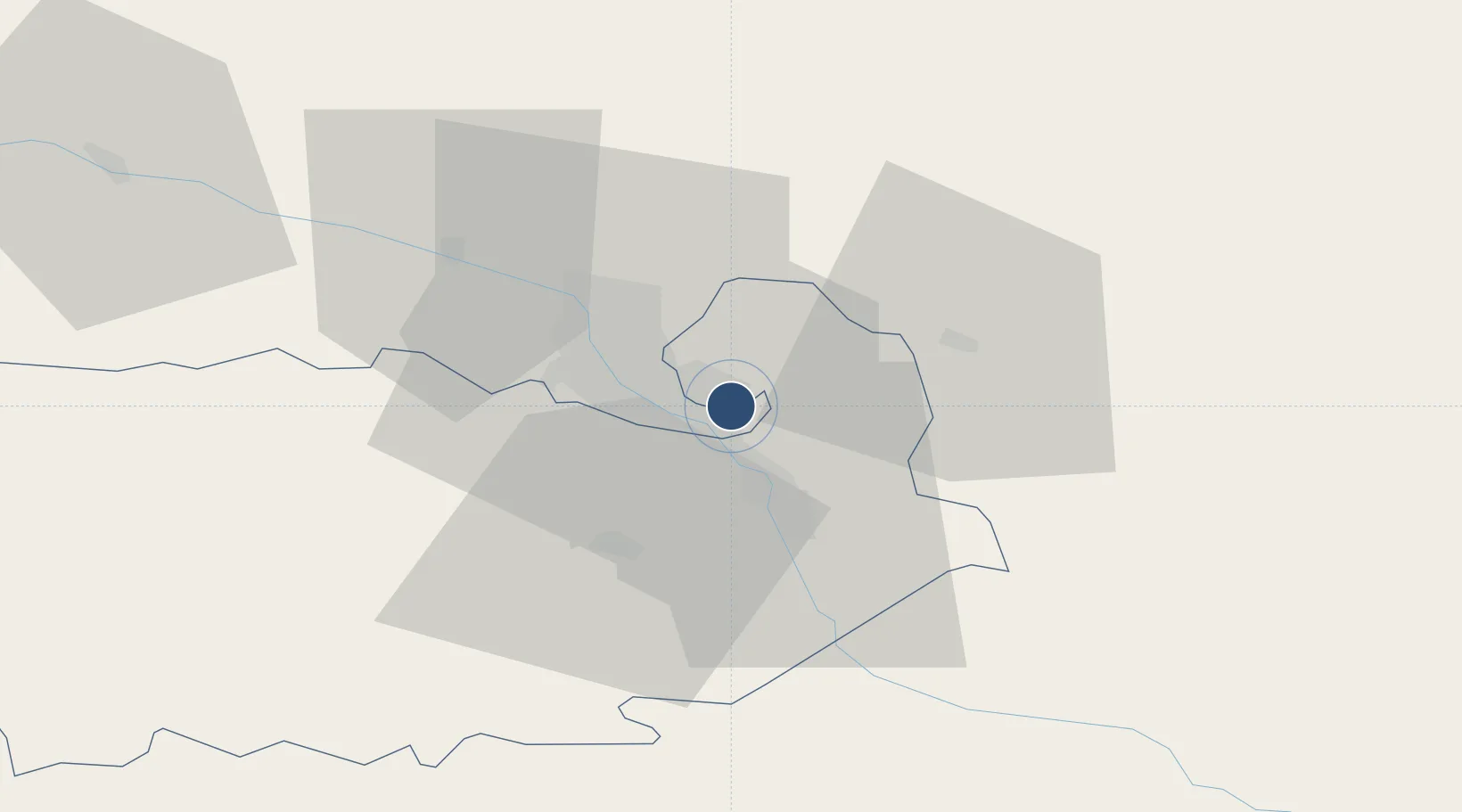 Location of UGTB