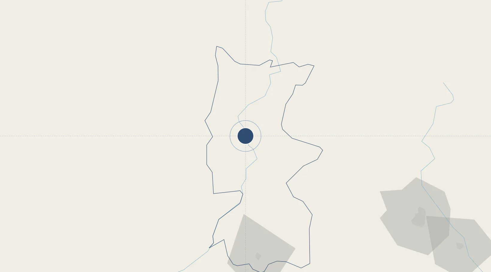 Location of VNTR