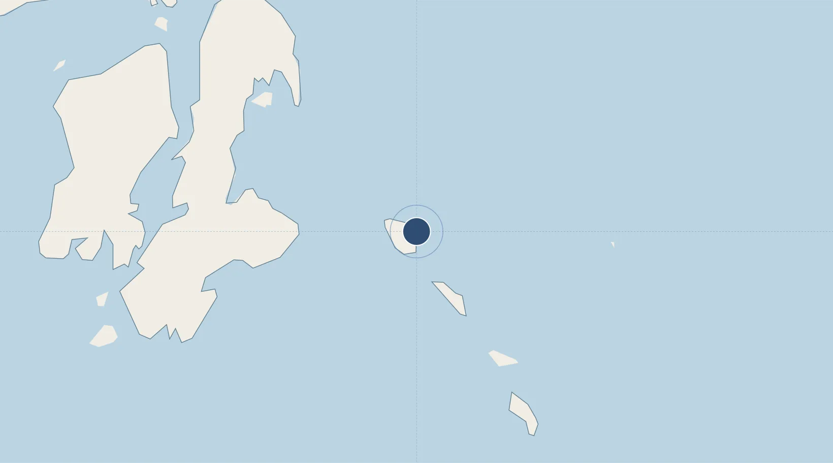 Location of WAWD