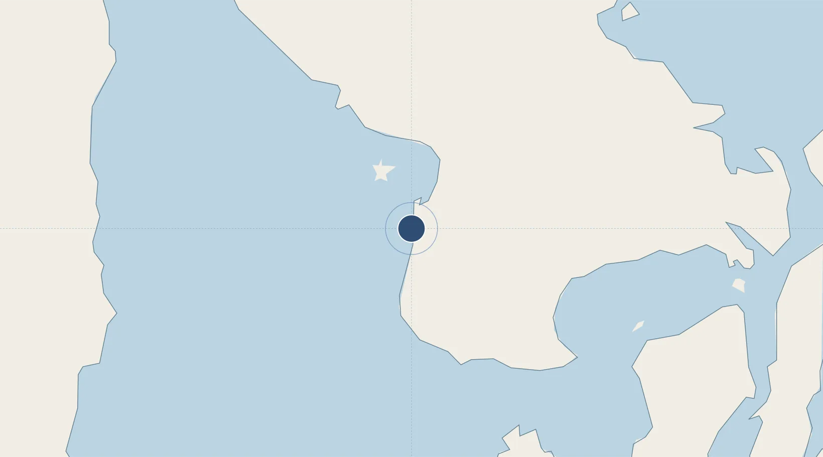 Location of WAWP