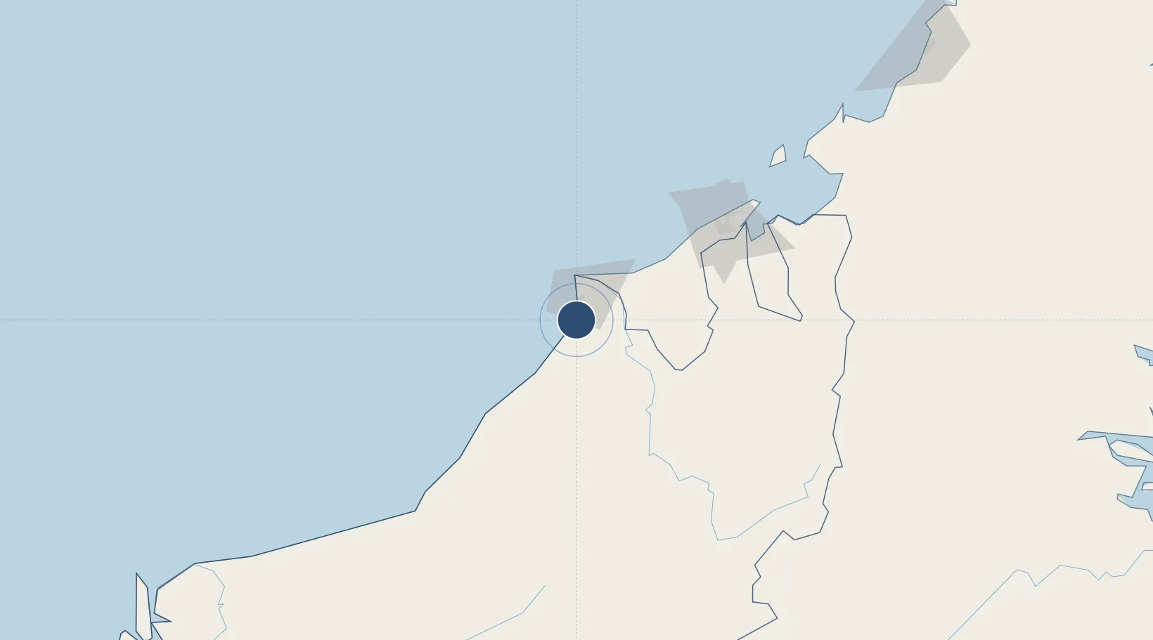 Location of WBGR