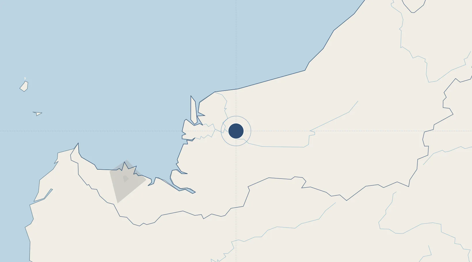 Location of WBGS