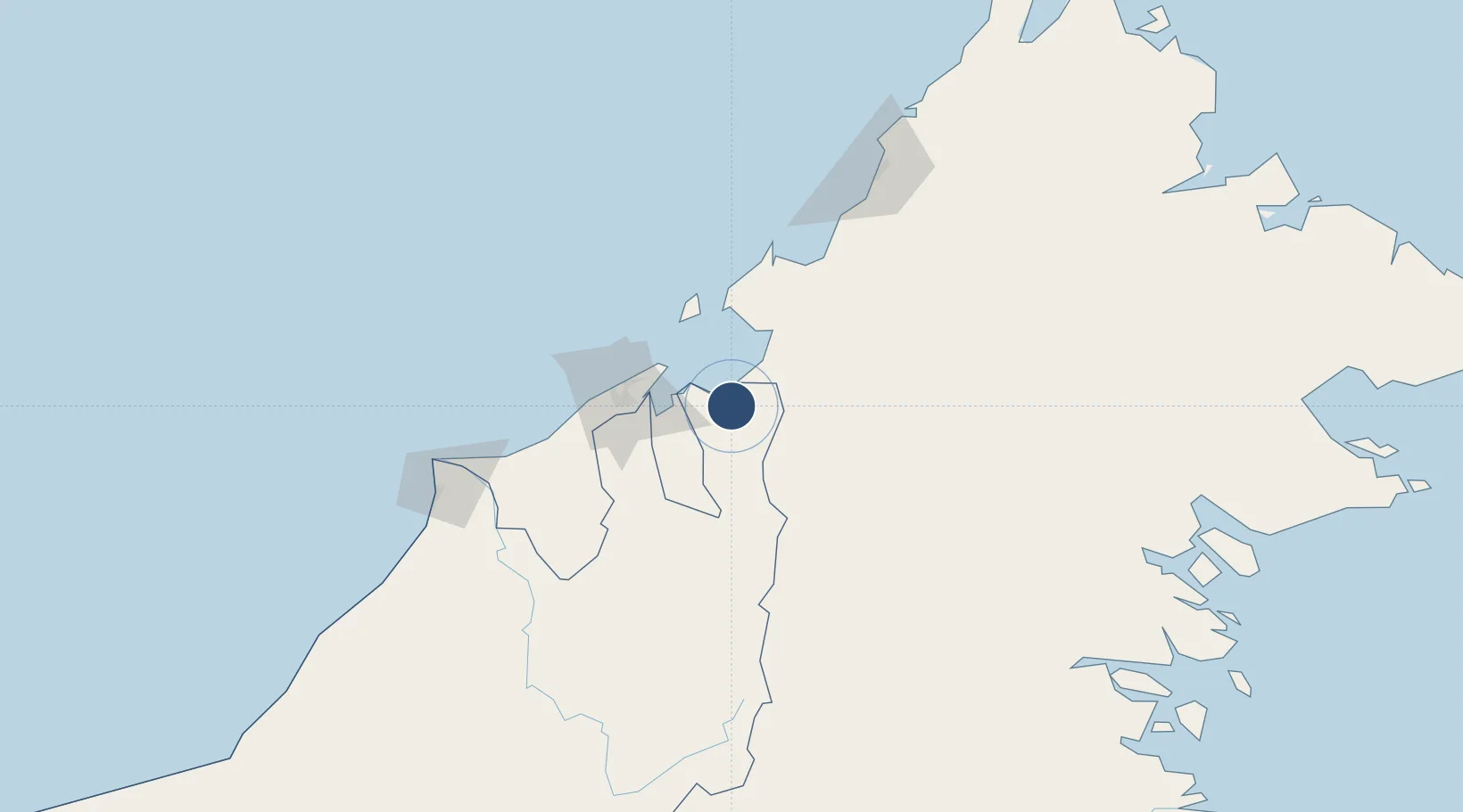 Location of WBGW
