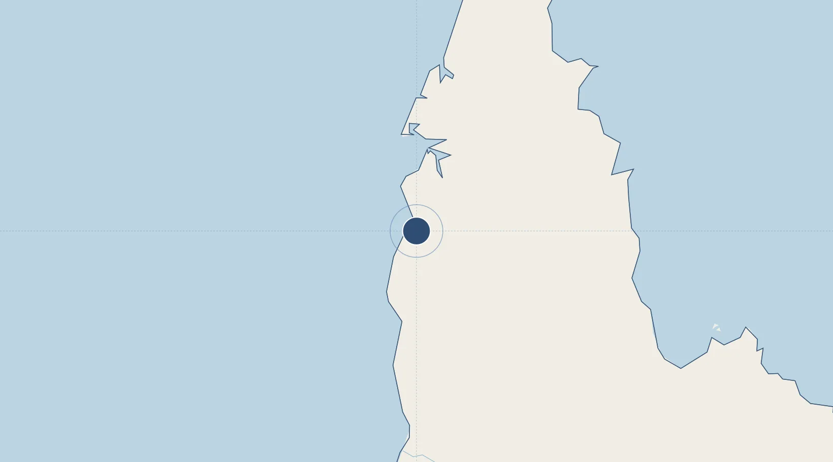 Location of YAUR