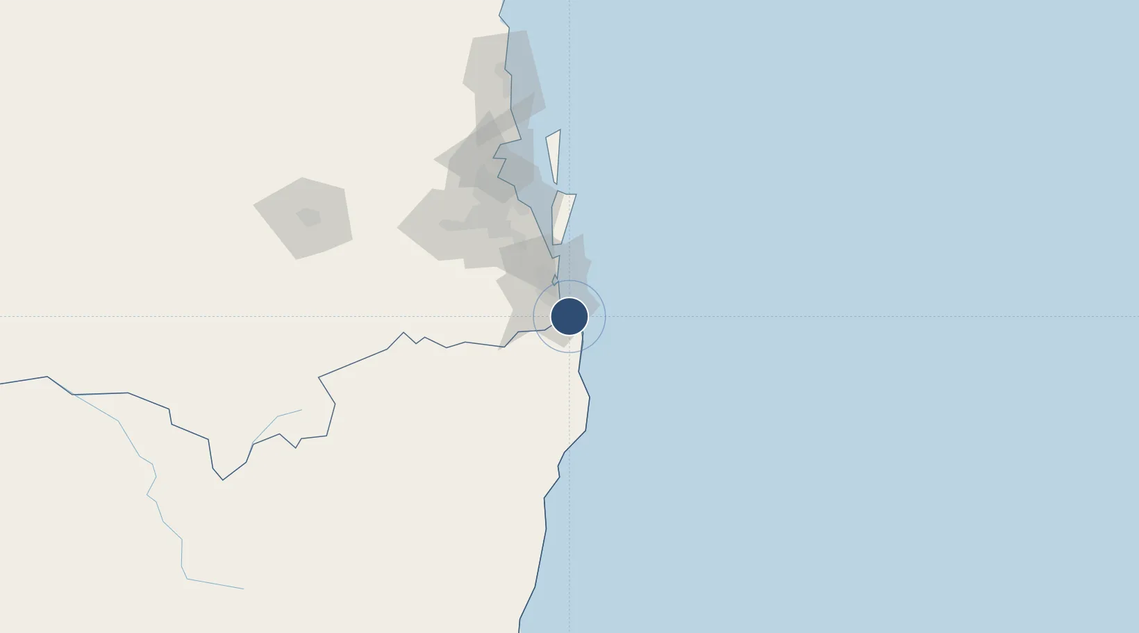 Location of YBCG