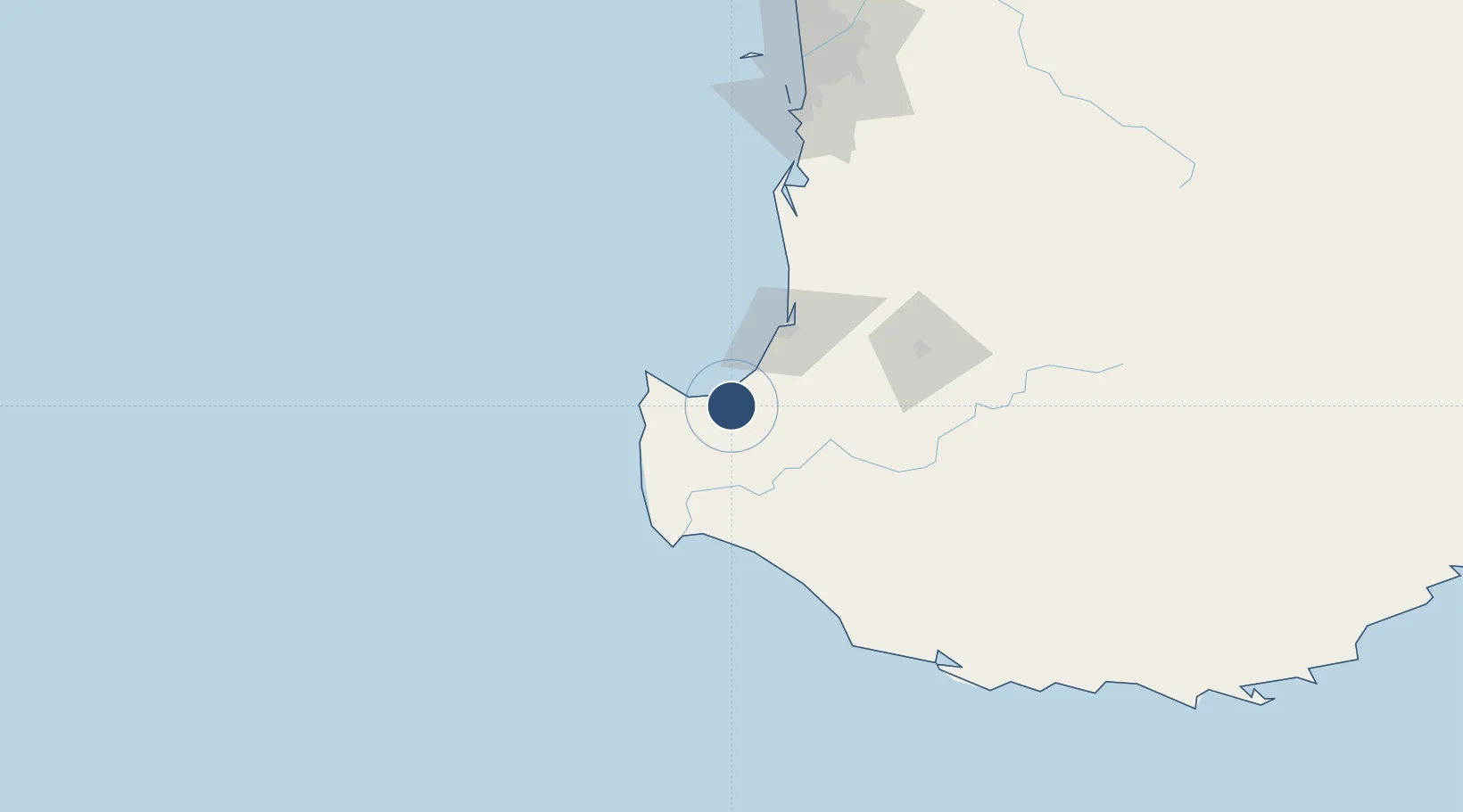 Location of YBLN