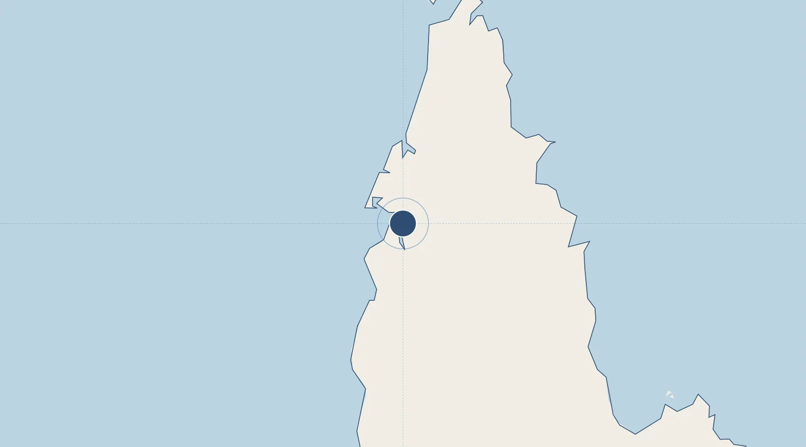 Location of YBWP