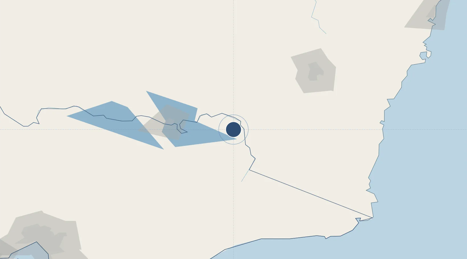 Location of YCRG