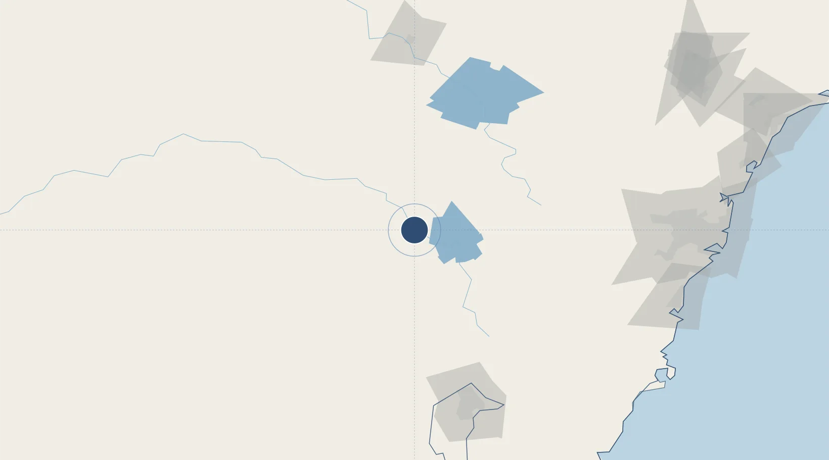 Location of YCWR