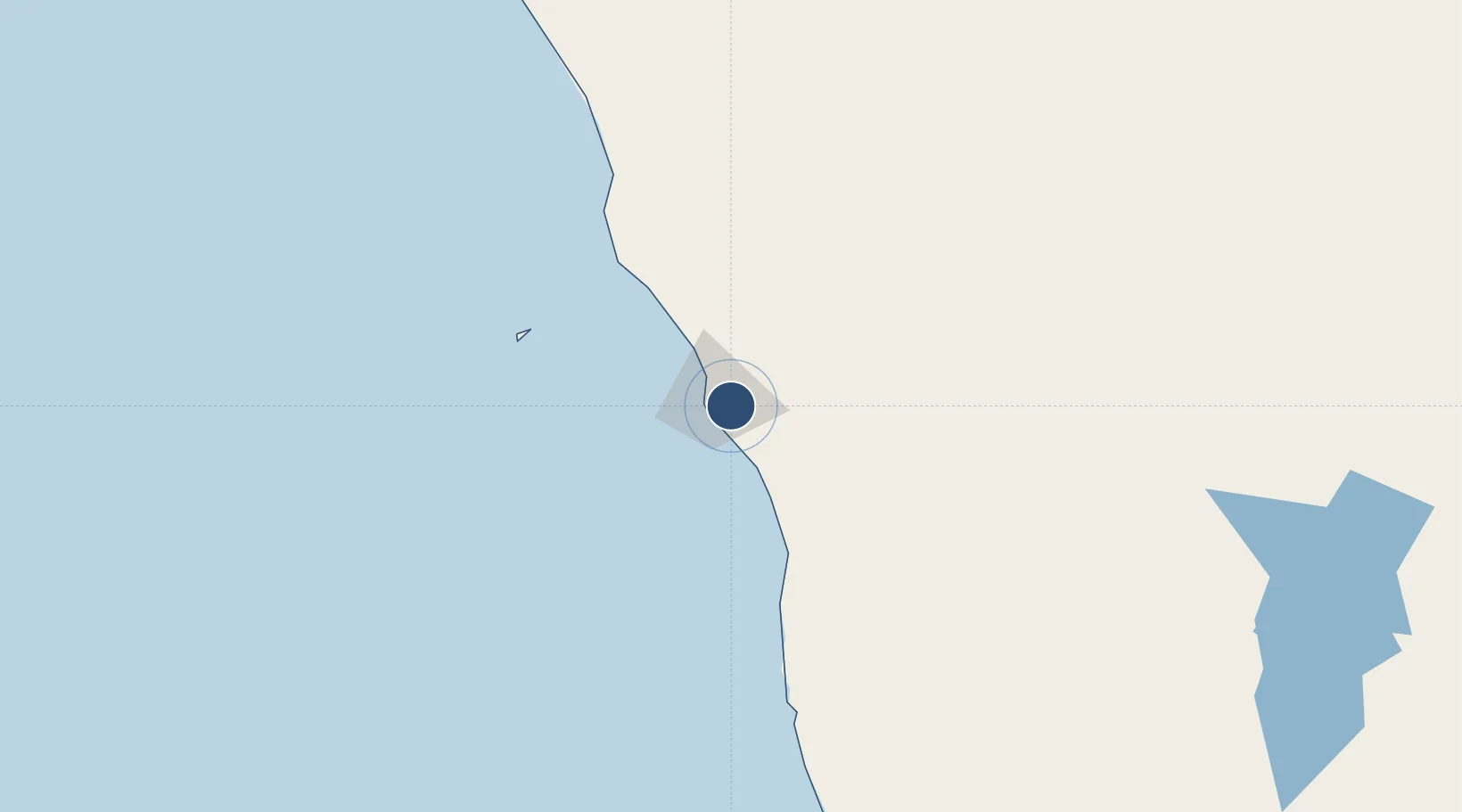 Location of YGEL