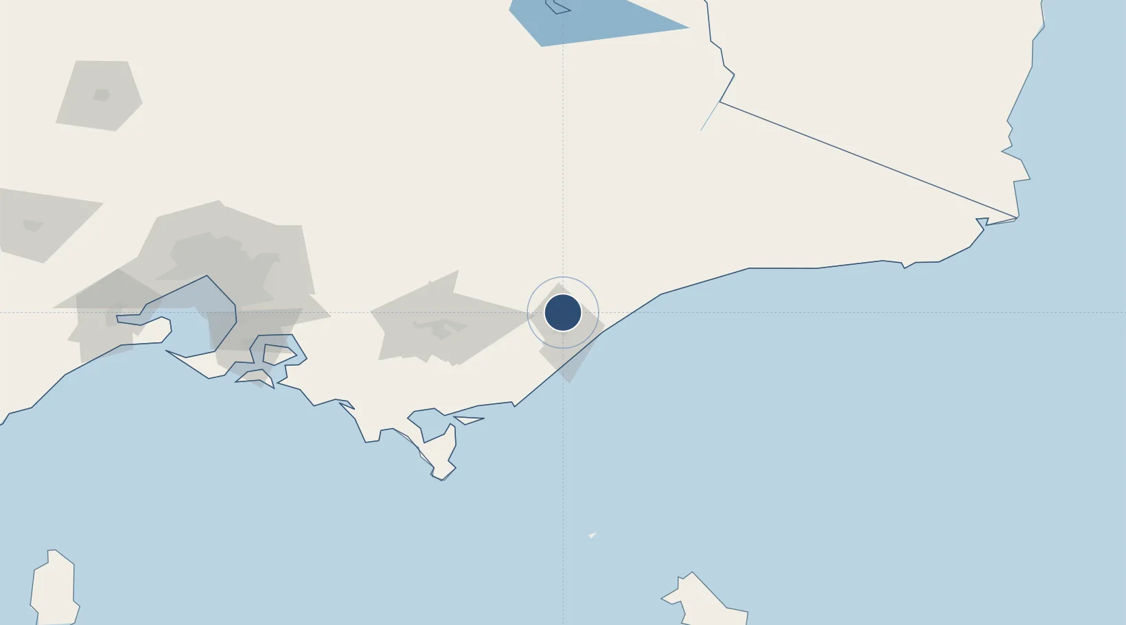 Location of YMES