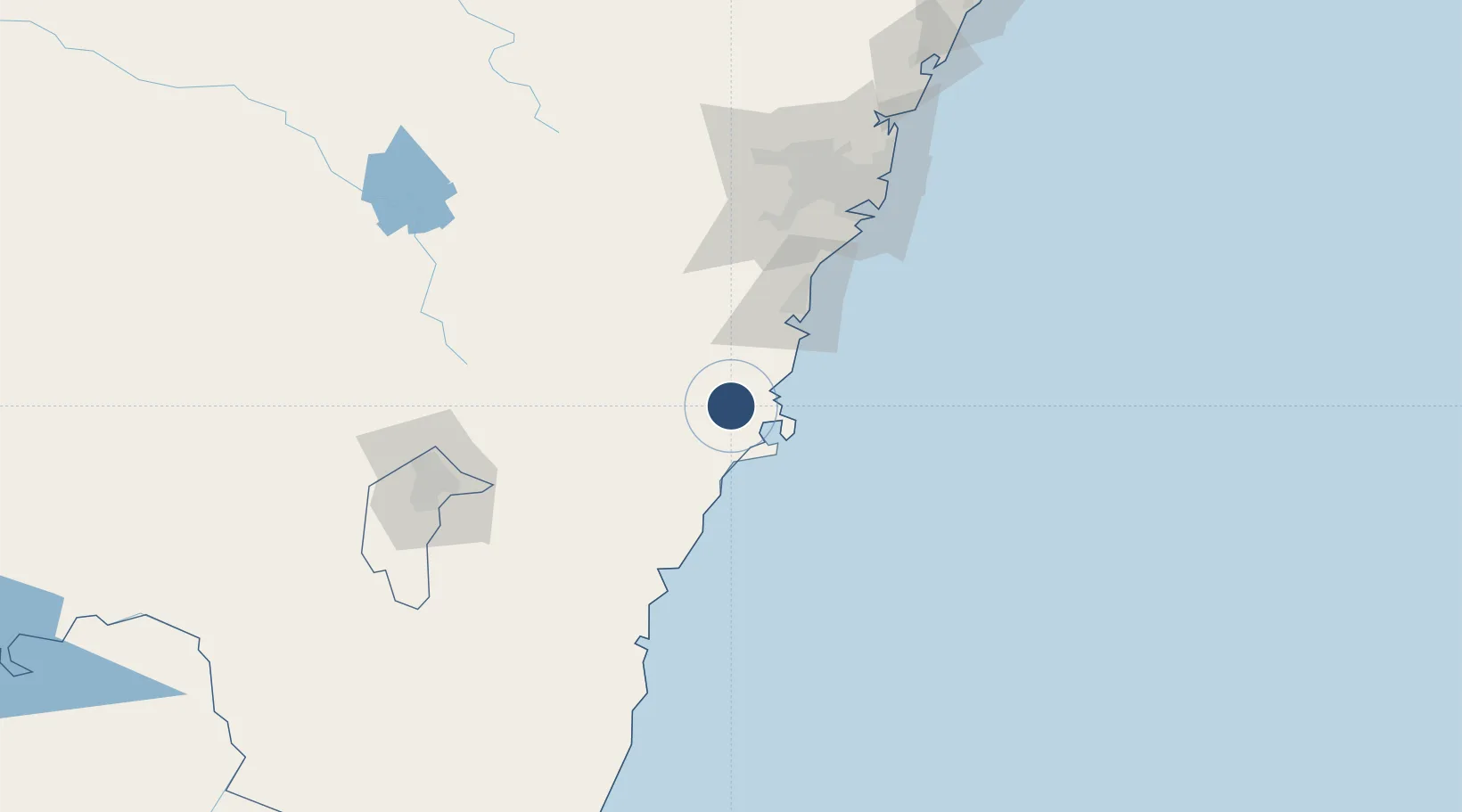 Location of YSNW