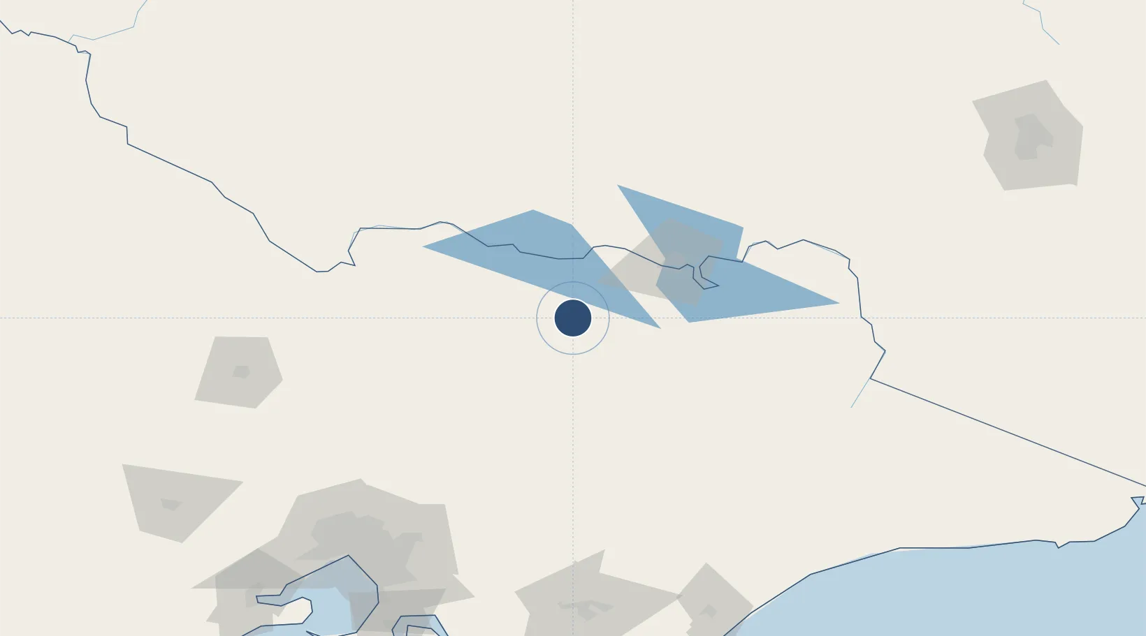 Location of YWGT