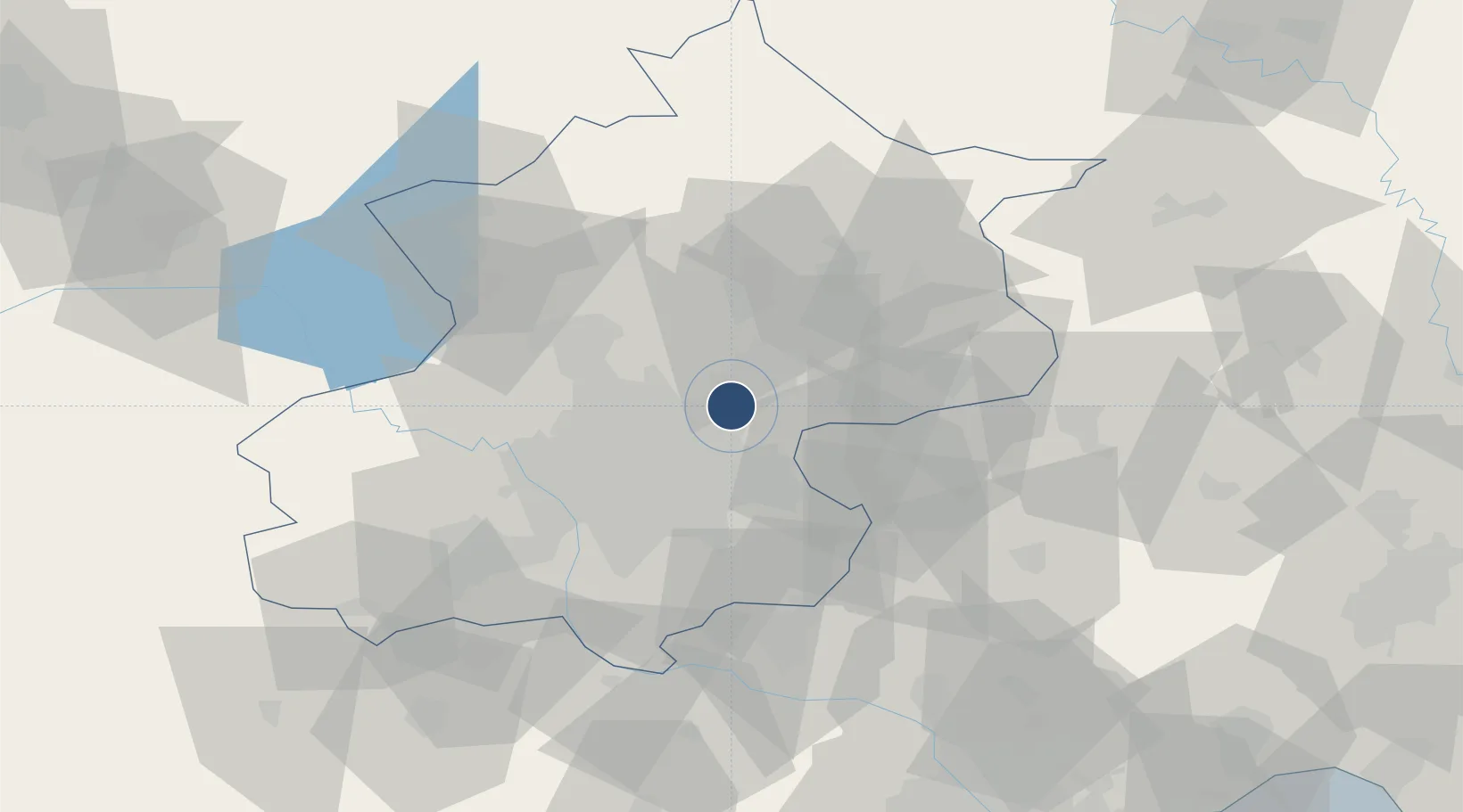 Location of ZBAA